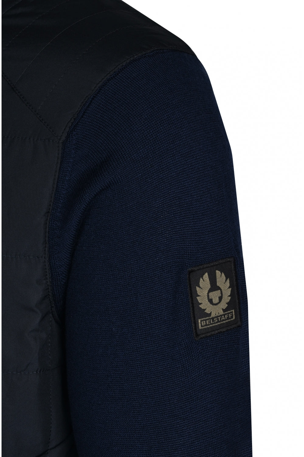 Belstaff Kelbrook Zip Cardigan Washed Navy