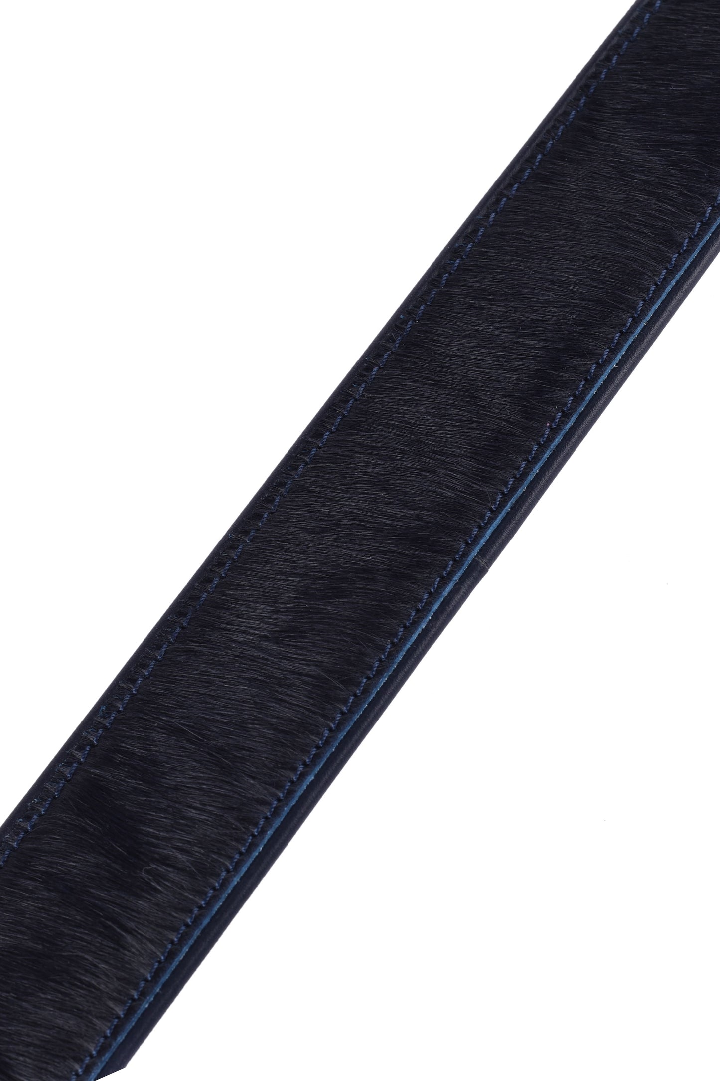 Elliot Rhodes Horsy Leather Belt Navy