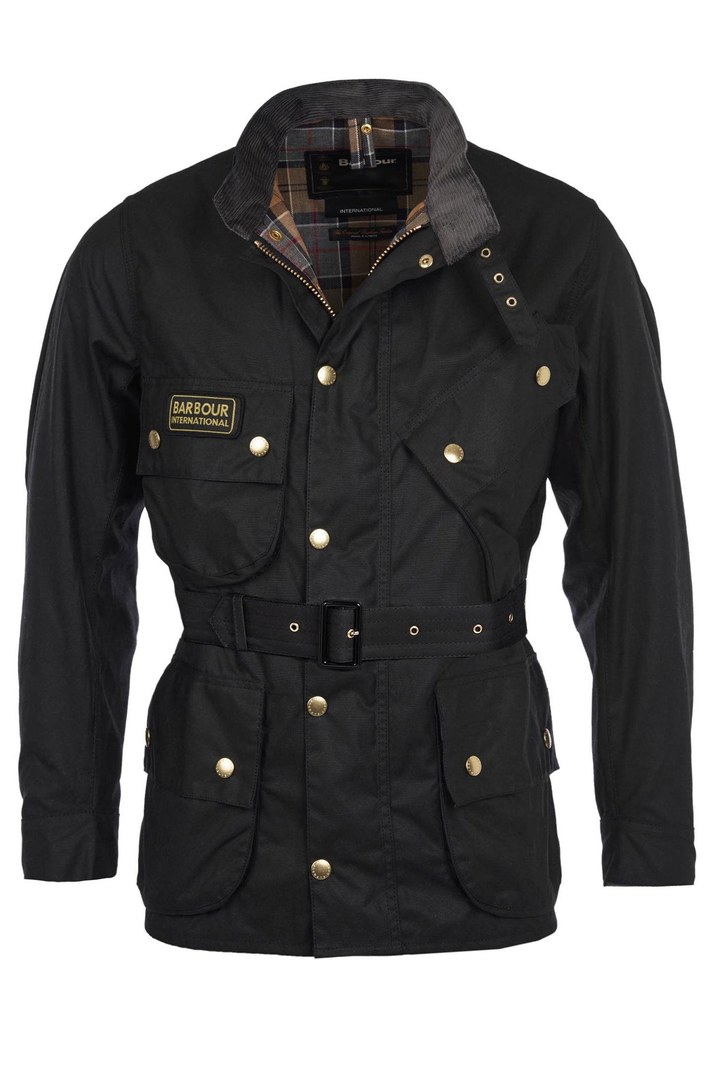 Barbour International Original Wax Jacket Black