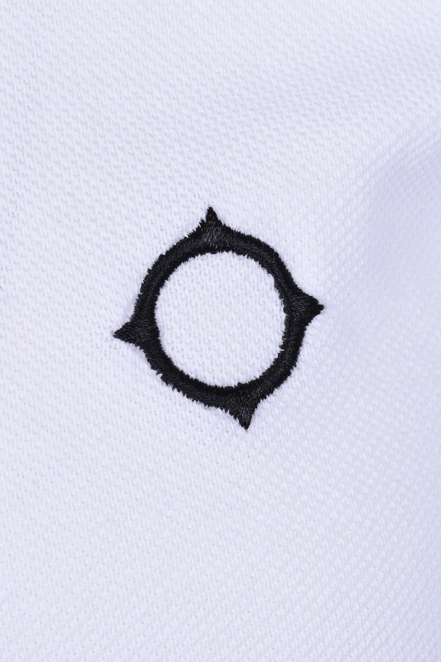 Polo piqué SS Ma.strum blanc