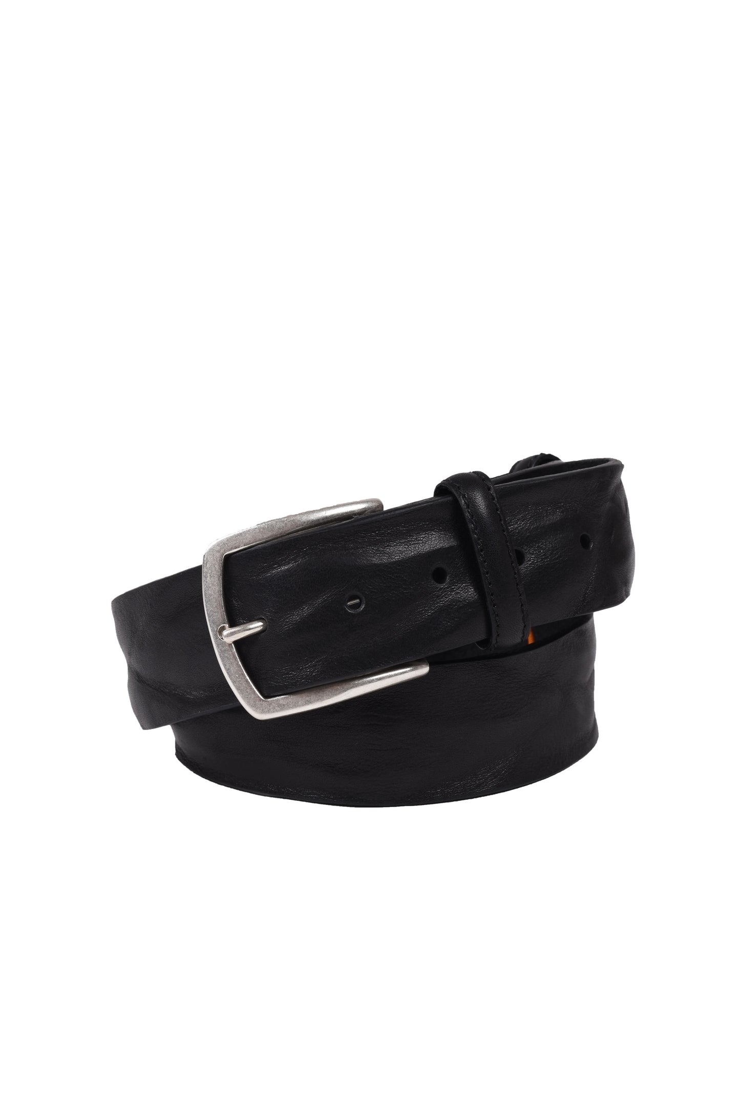 Elliot Rhodes Unlined Tumbled Jeans Belt Black