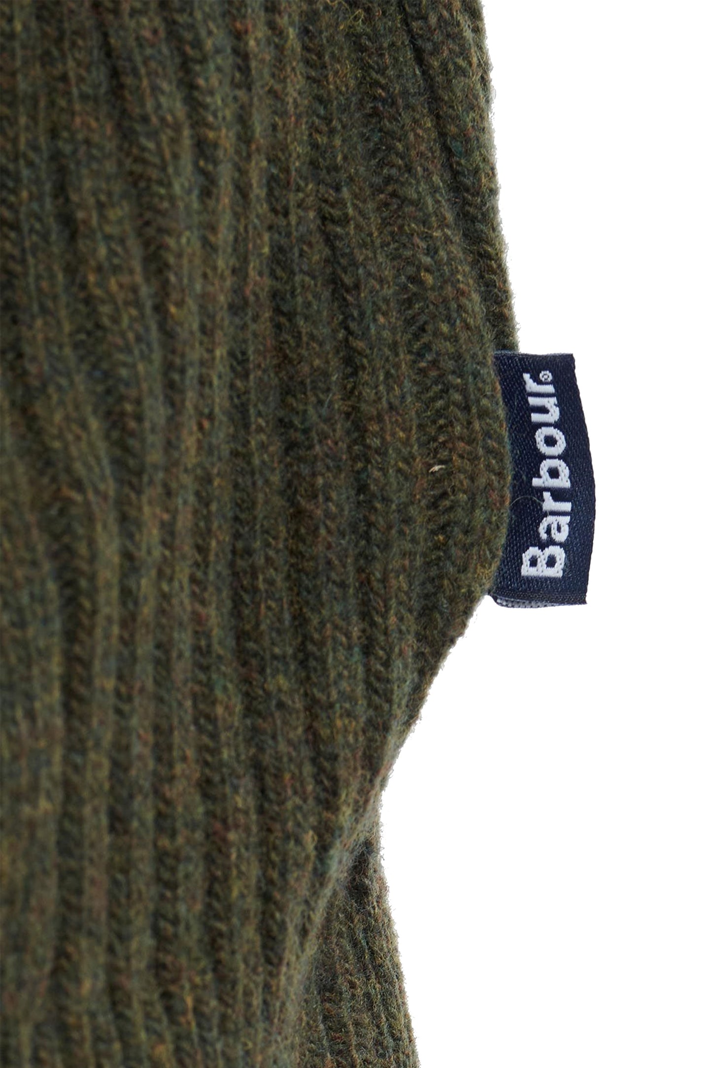 Barbour Holden Half Zip Jumper Knitwear Olive