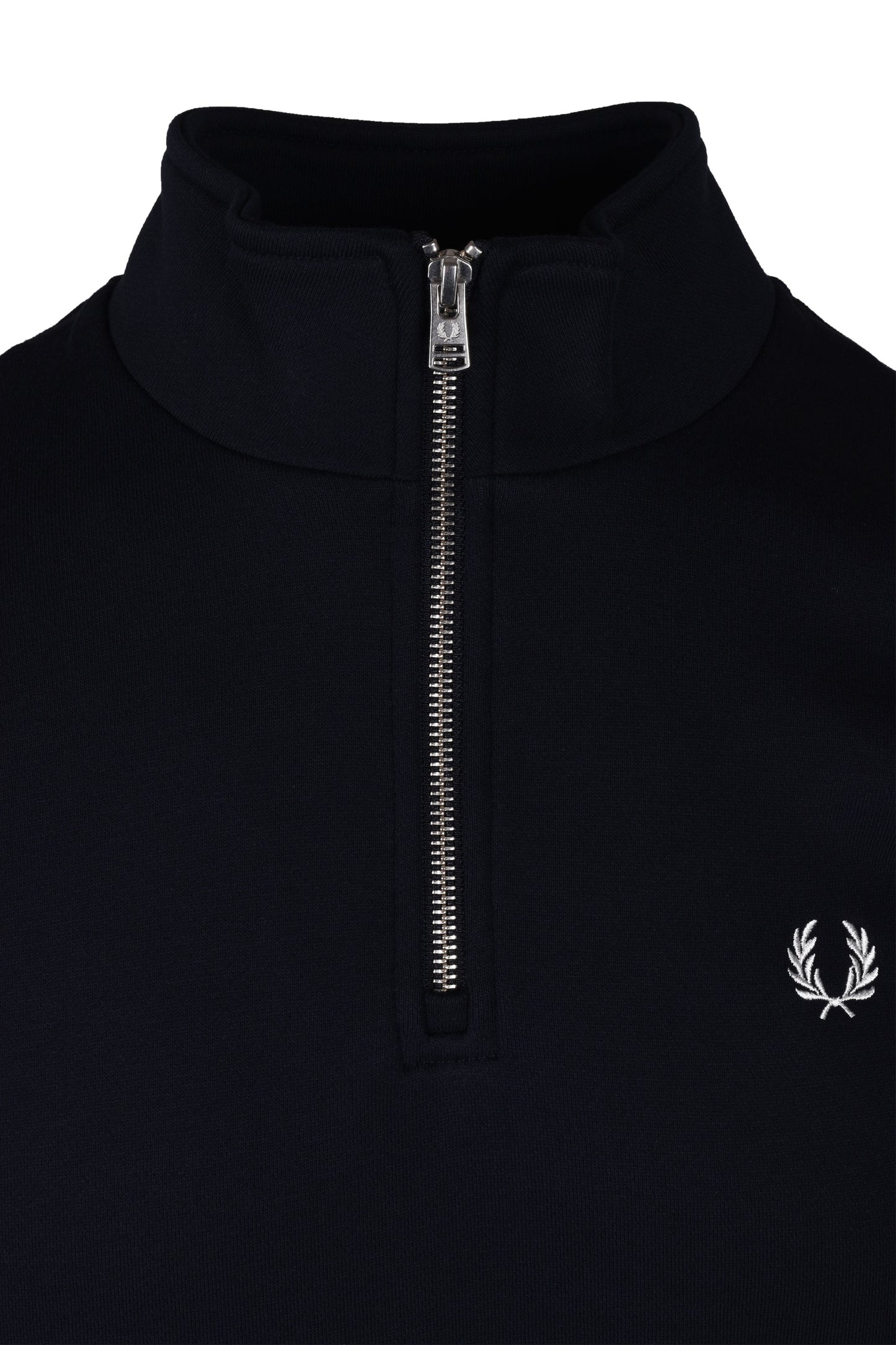 Fred Perry Half Zip Sweatshirt Navy