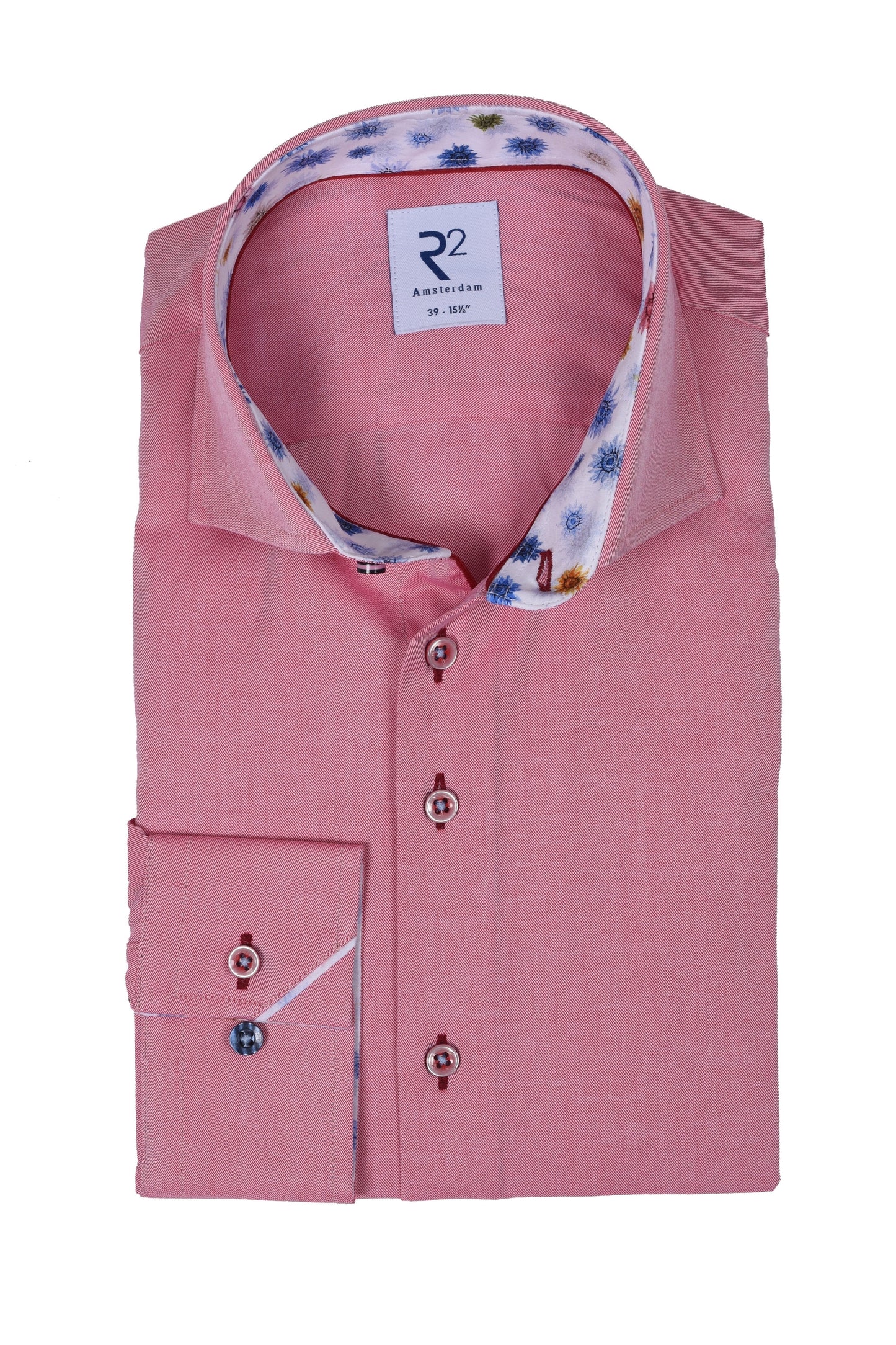 R2 Cutaway Collar Shirt Salmon