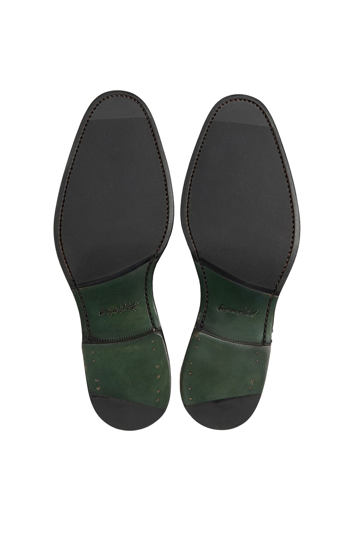 Chaussure peinte à la main Loake Hughes marron