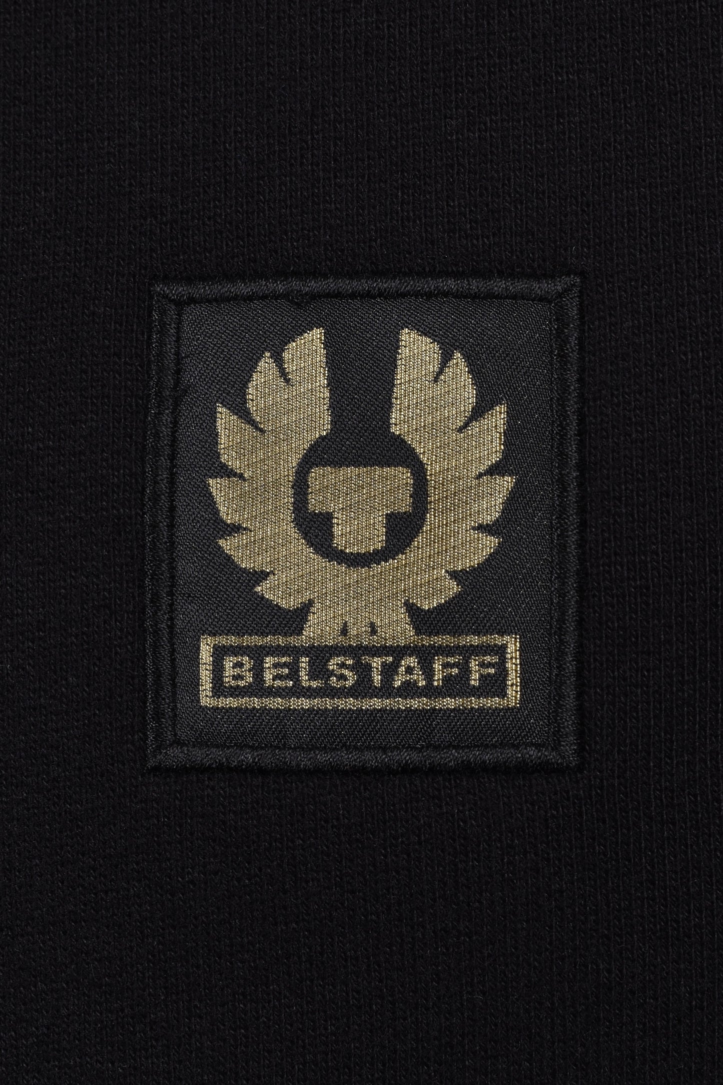 Belstaff Half Zip Sweatshirt Black Belstaff Michael Stewart Menswear Sweatshirts & Hoodies