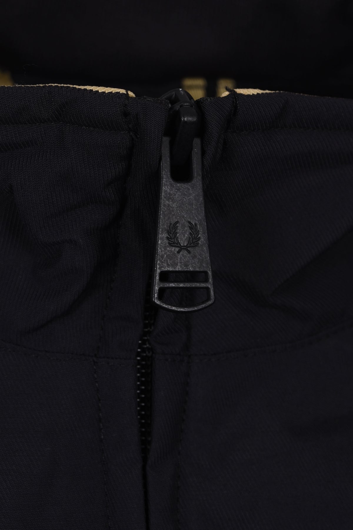 Fred Perry Brentham Jacket Black Fred Perry