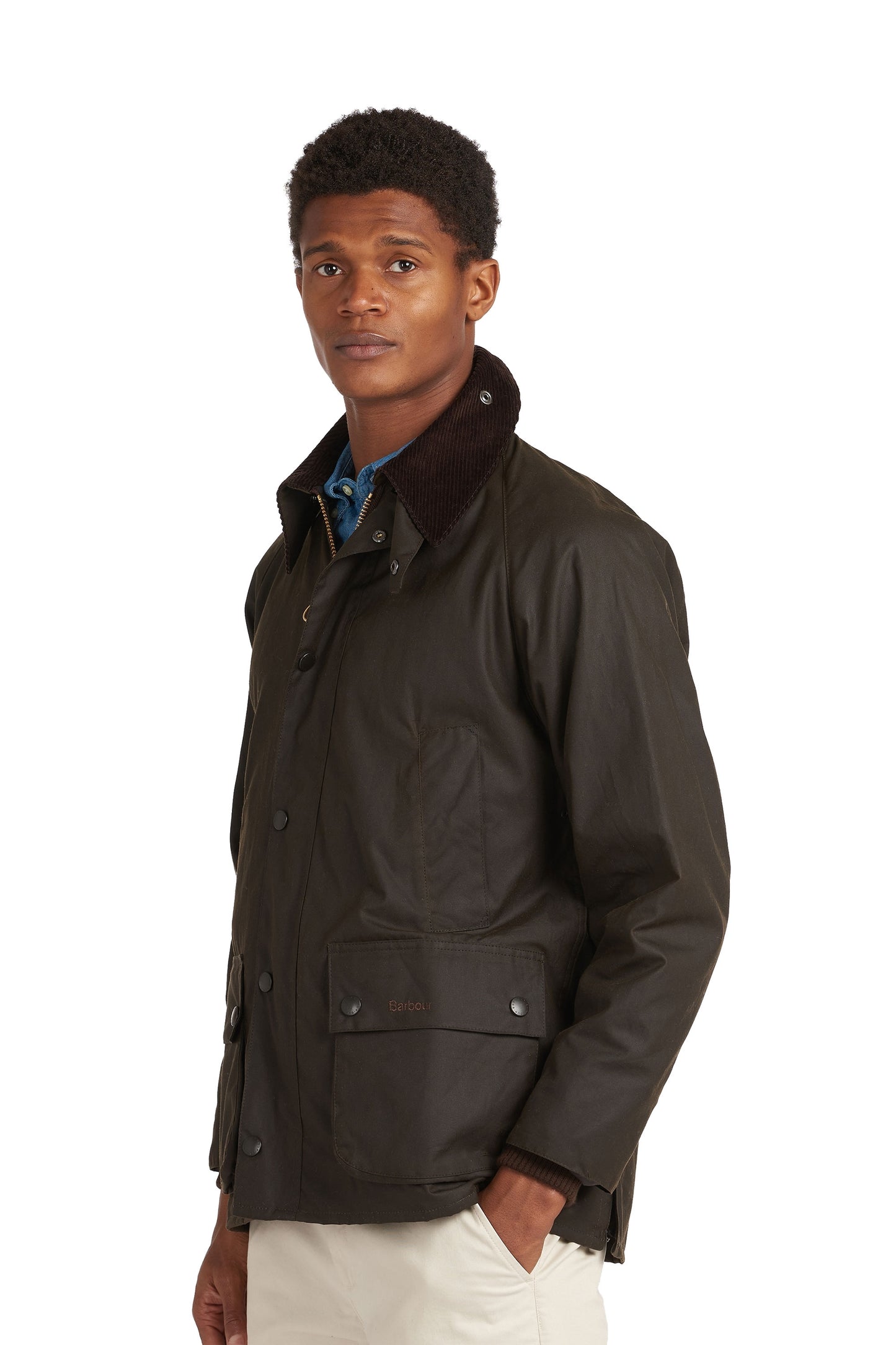 Barbour Classic Bedale Wax Jacket Olive
