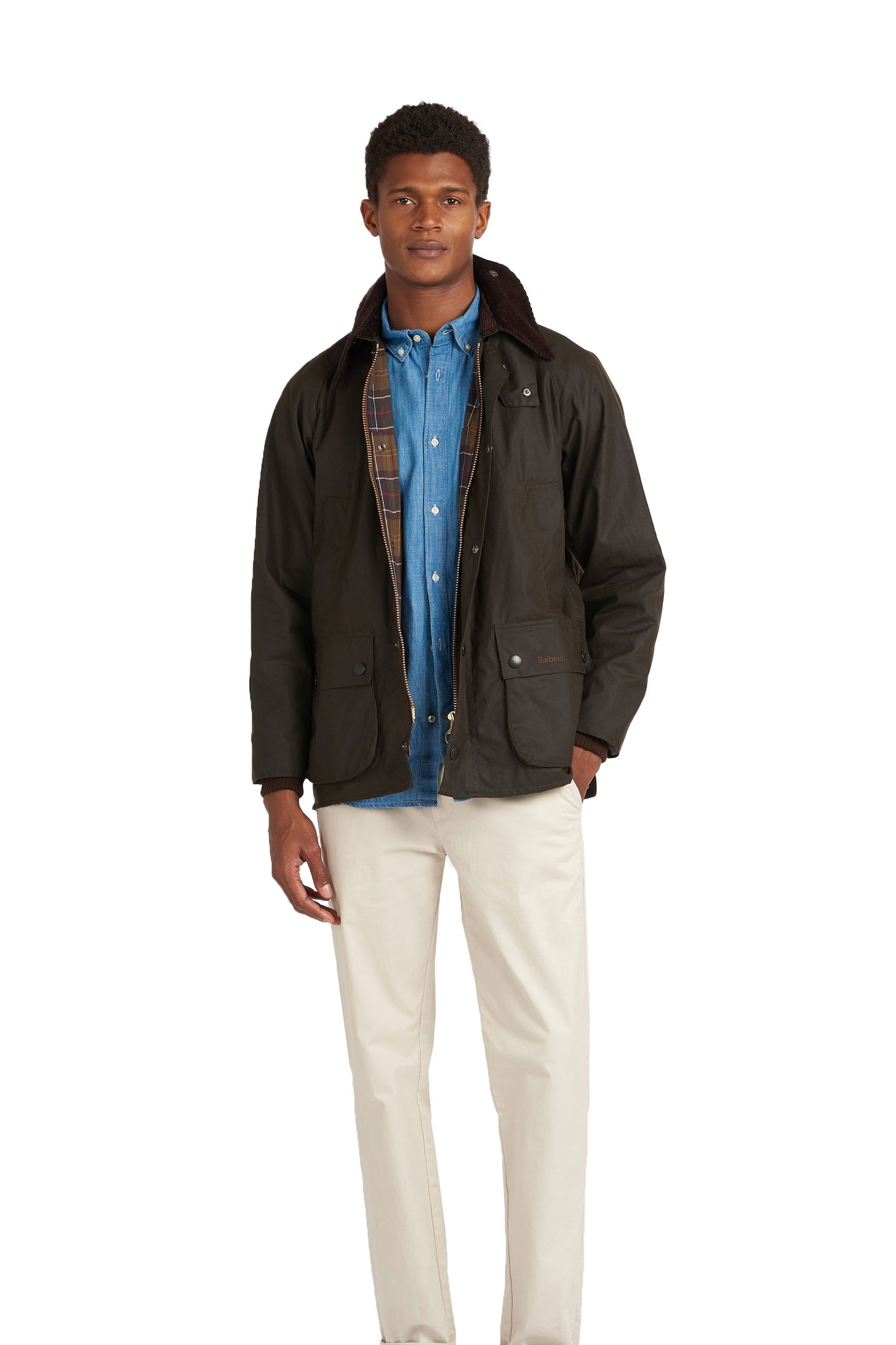 Barbour Classic Bedale Wax Jacket Olive