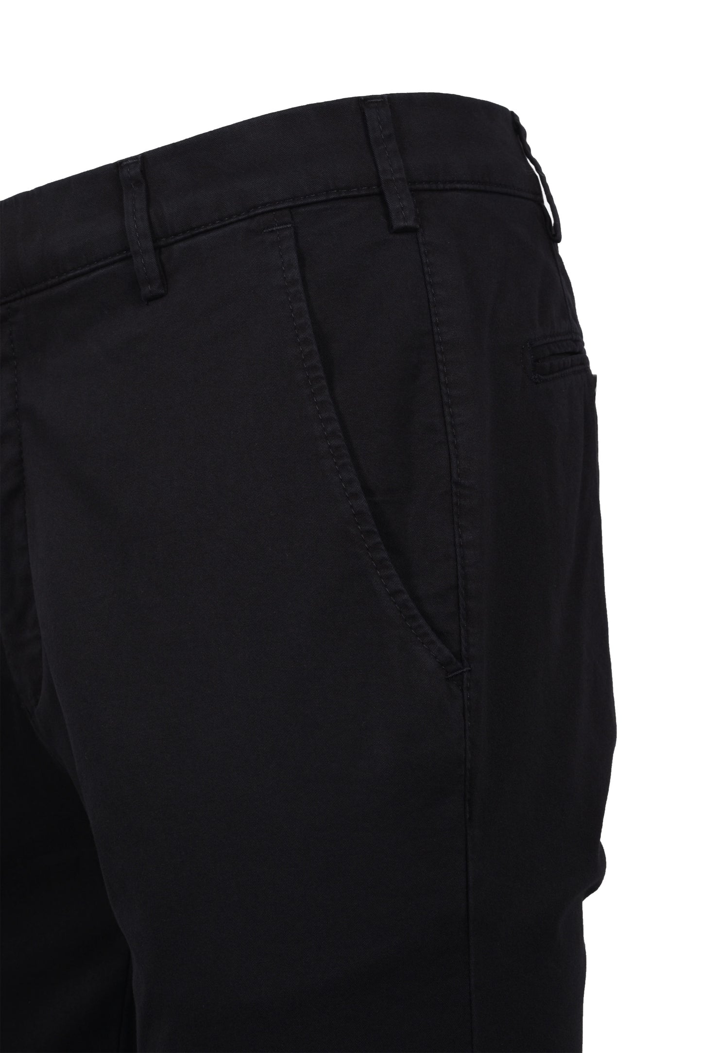 Meyer Bonn Cotton Trouser Black