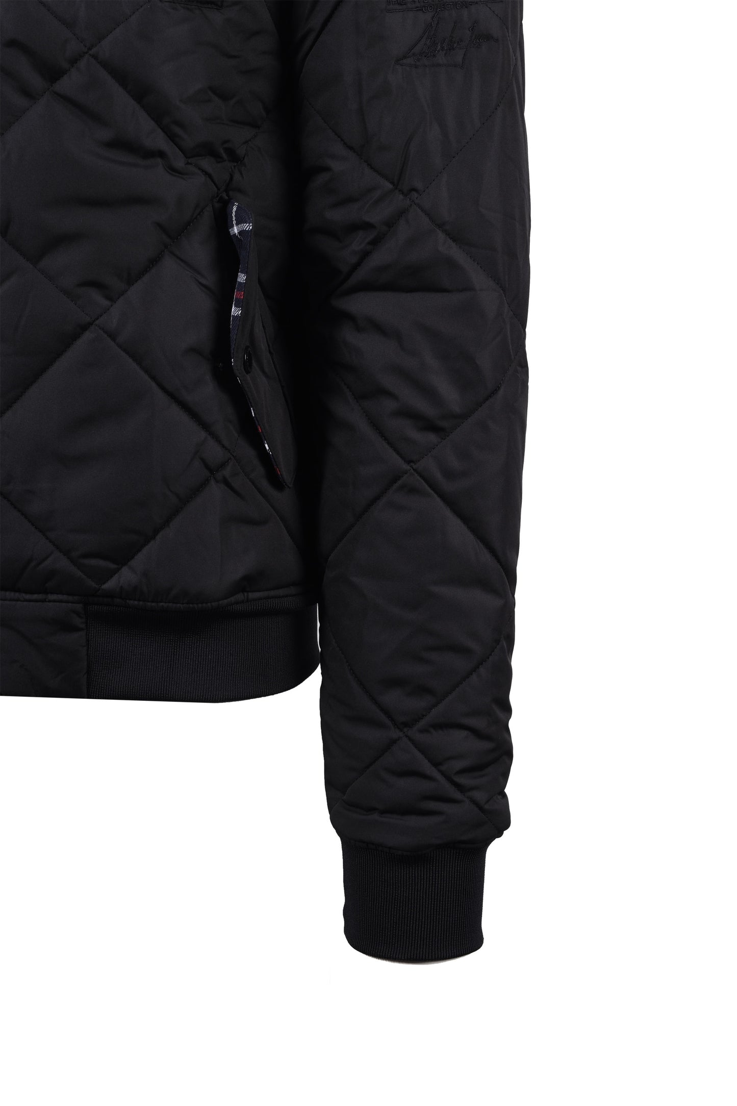 Barbour Intl Steve McQueen Quilted Merchant Jacket Black