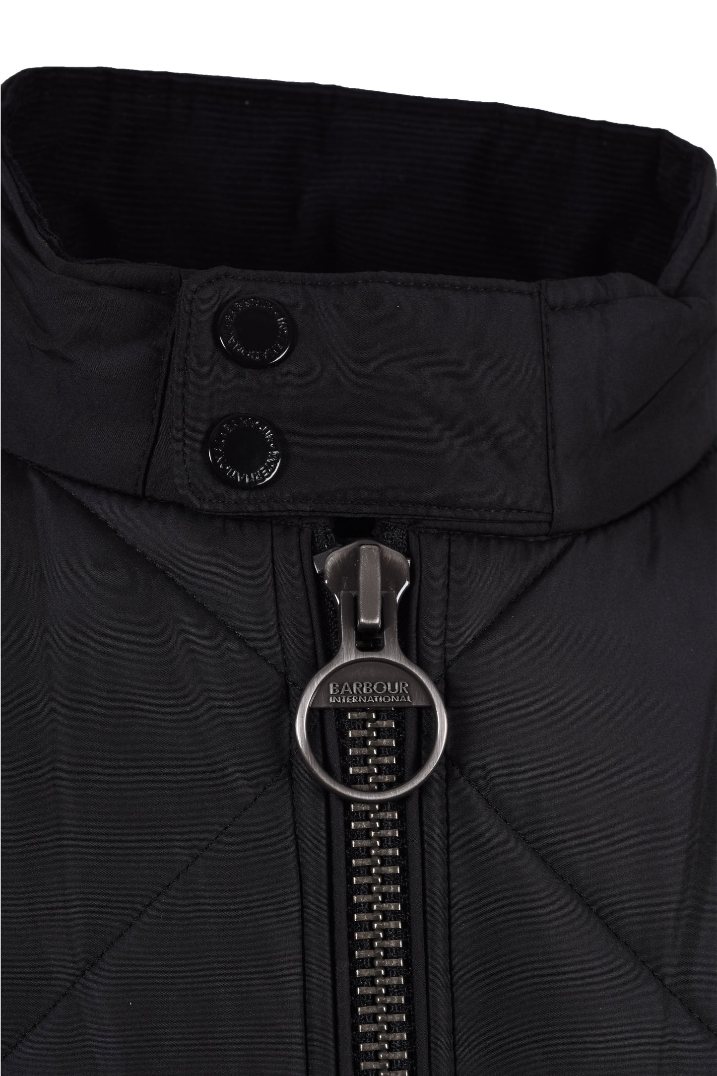 Barbour Intl Steve McQueen Quilted Merchant Jacket Black