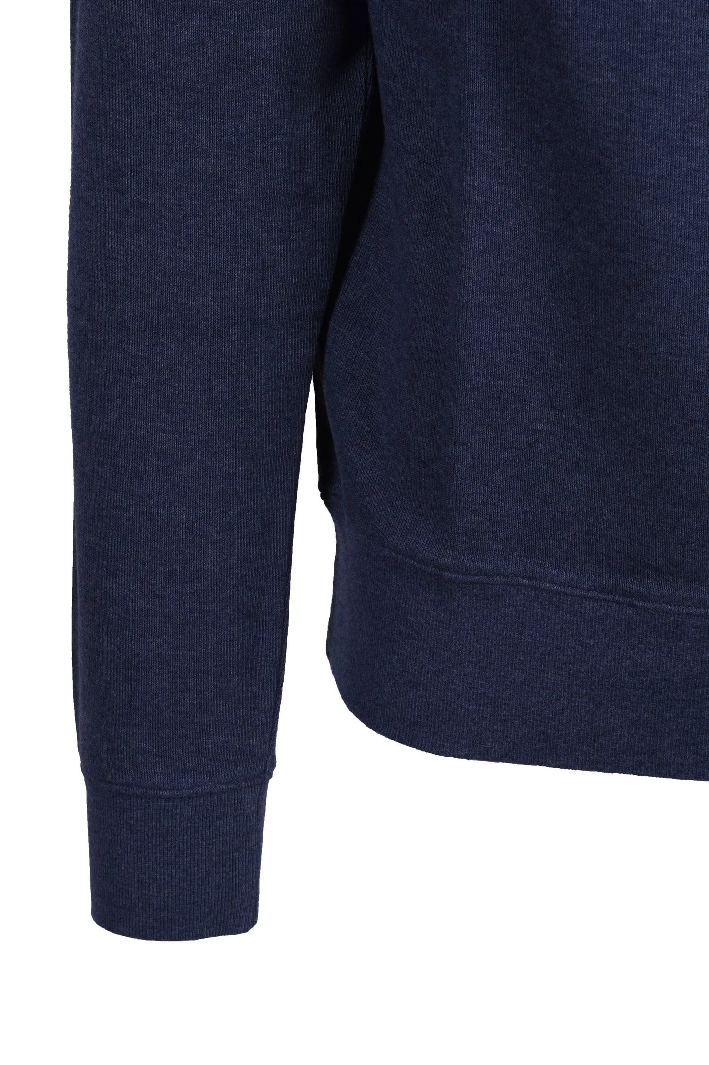 Gant D1.sacker Rib Half Zip Dark Jeans Blue Melange Gant