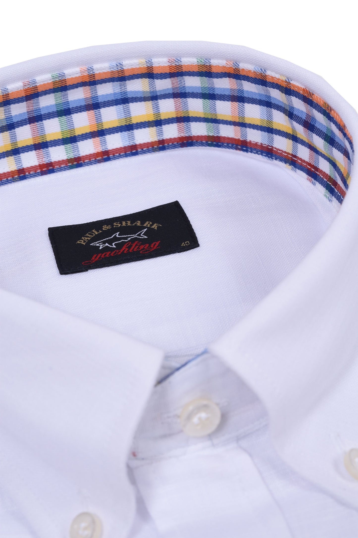 Chemise à manches courtes Paul And Shark blanche