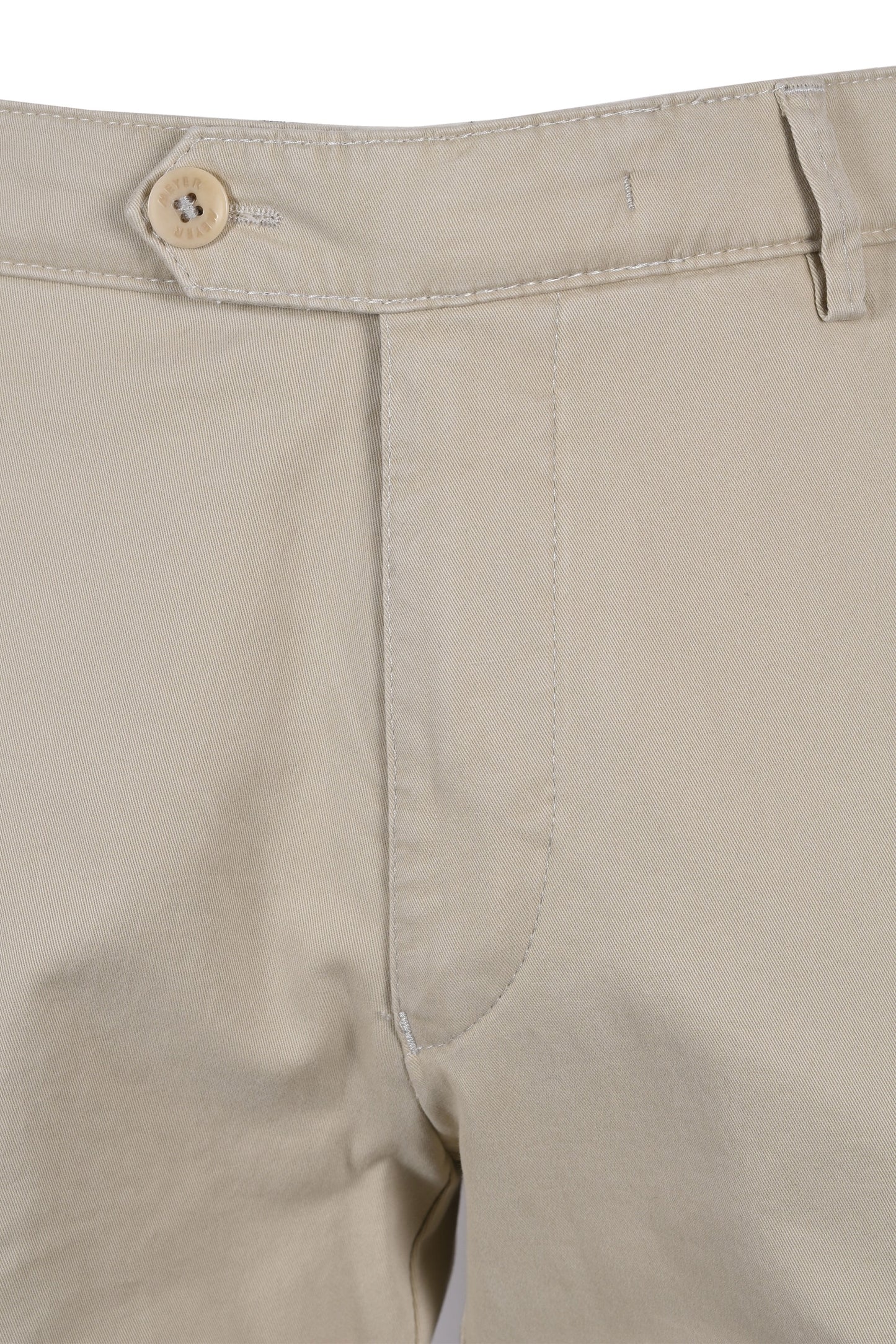 Meyer Roma Lightweight Cotton Trousers Stone