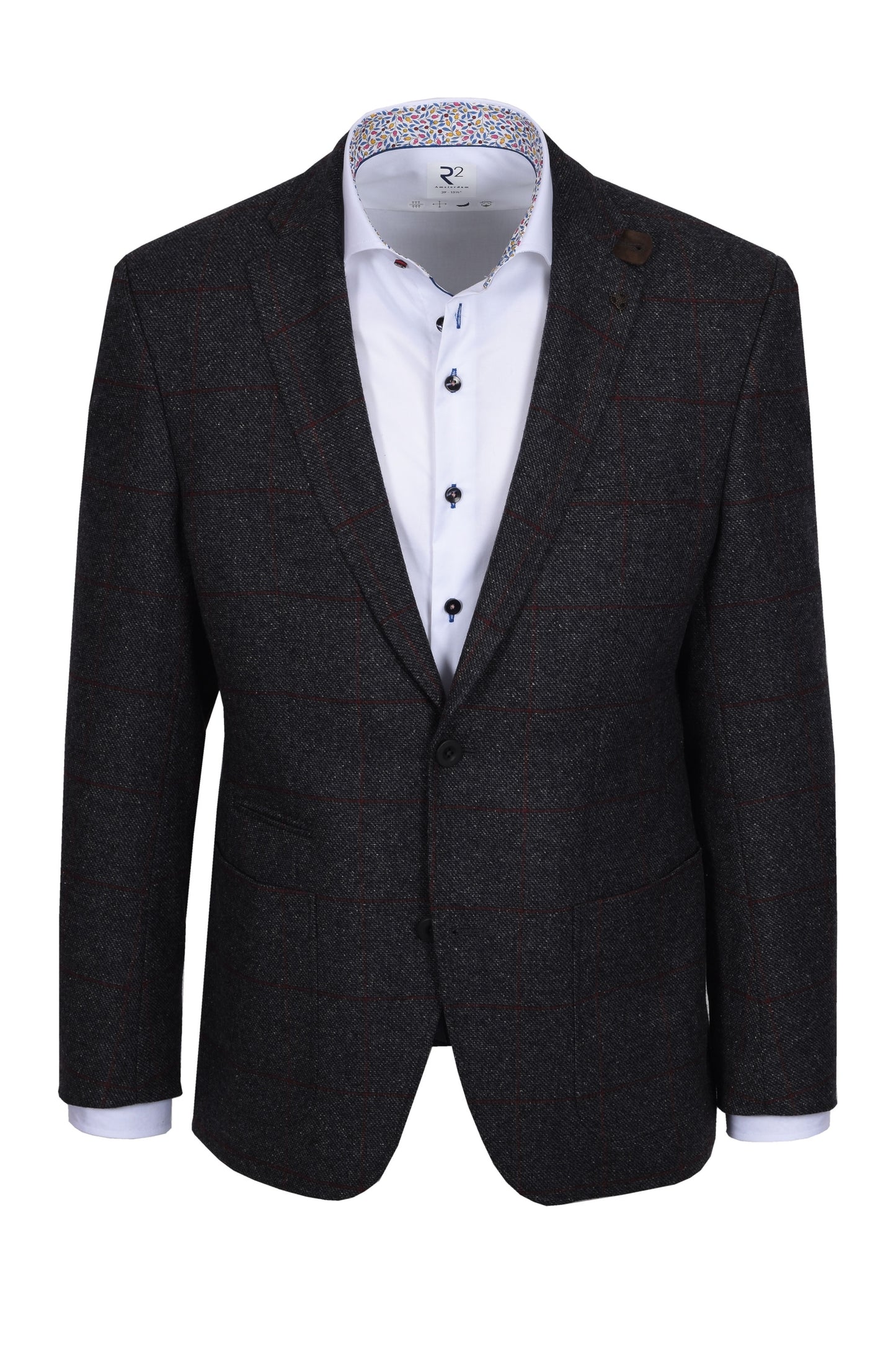 Roy Robson Patch Pocket Jacket Check