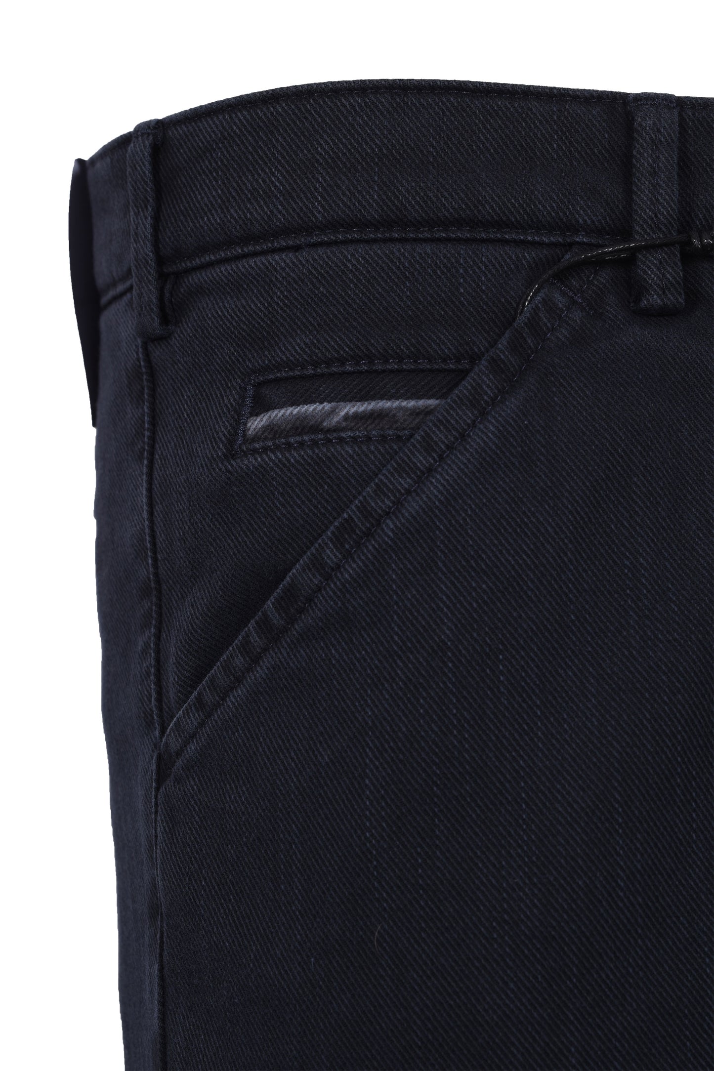 Meyer Chicago Cotton Trouser Navy