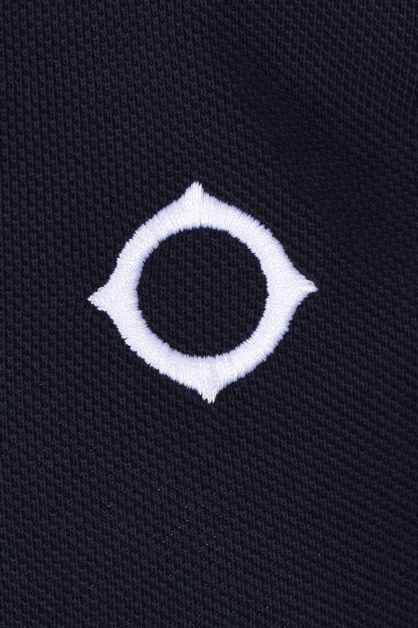 Ma.strum Block Tipped Polo Shirt Ink Navy