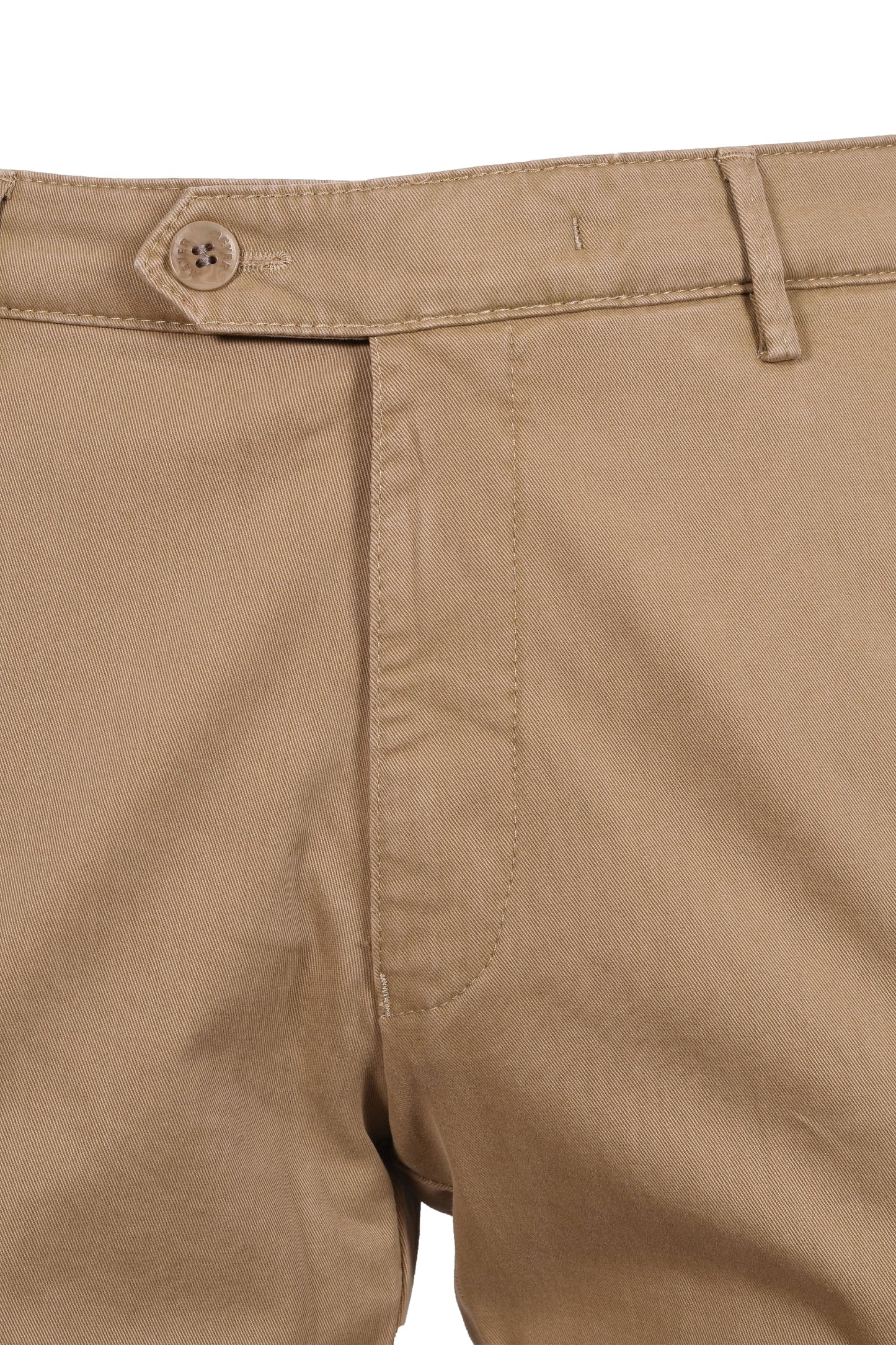Pantaloni in cotone Meyer Roma Tan