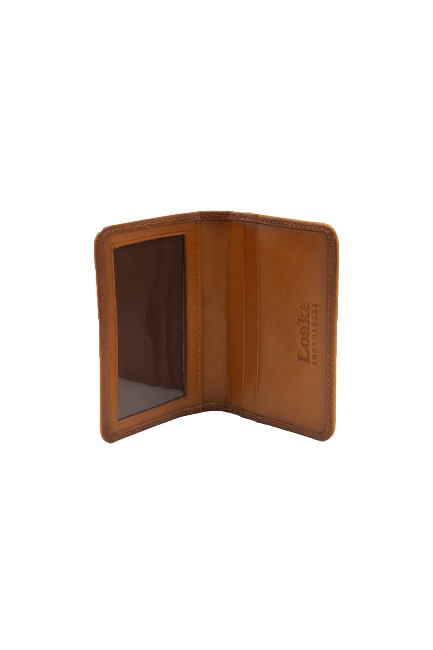 Porta carte Loake Fenchurch marrone chiaro