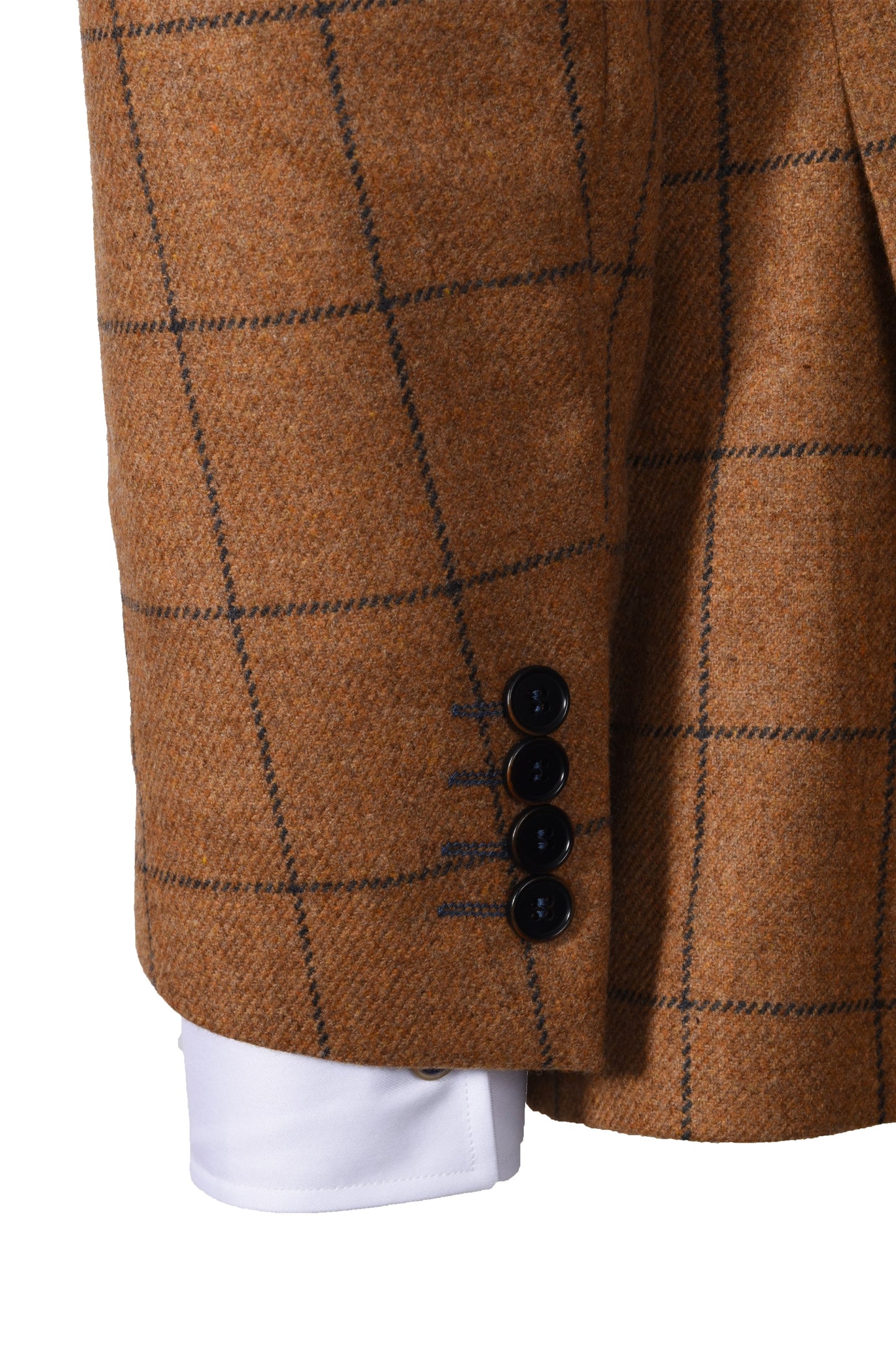 Mazzelli Jacket And Waistcoat Camel Check