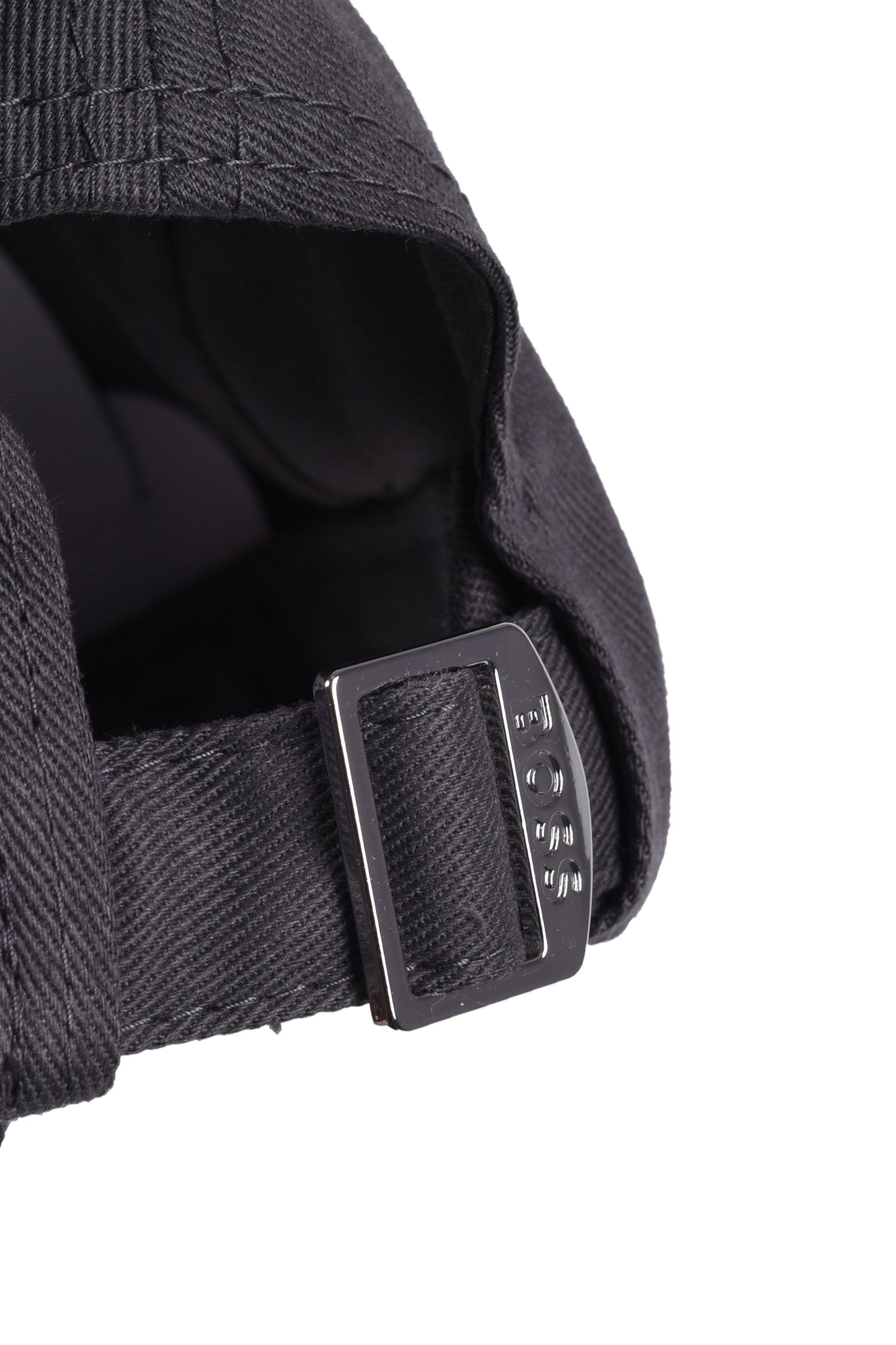 Boss Black Zed Baseball Cap Medium Grey