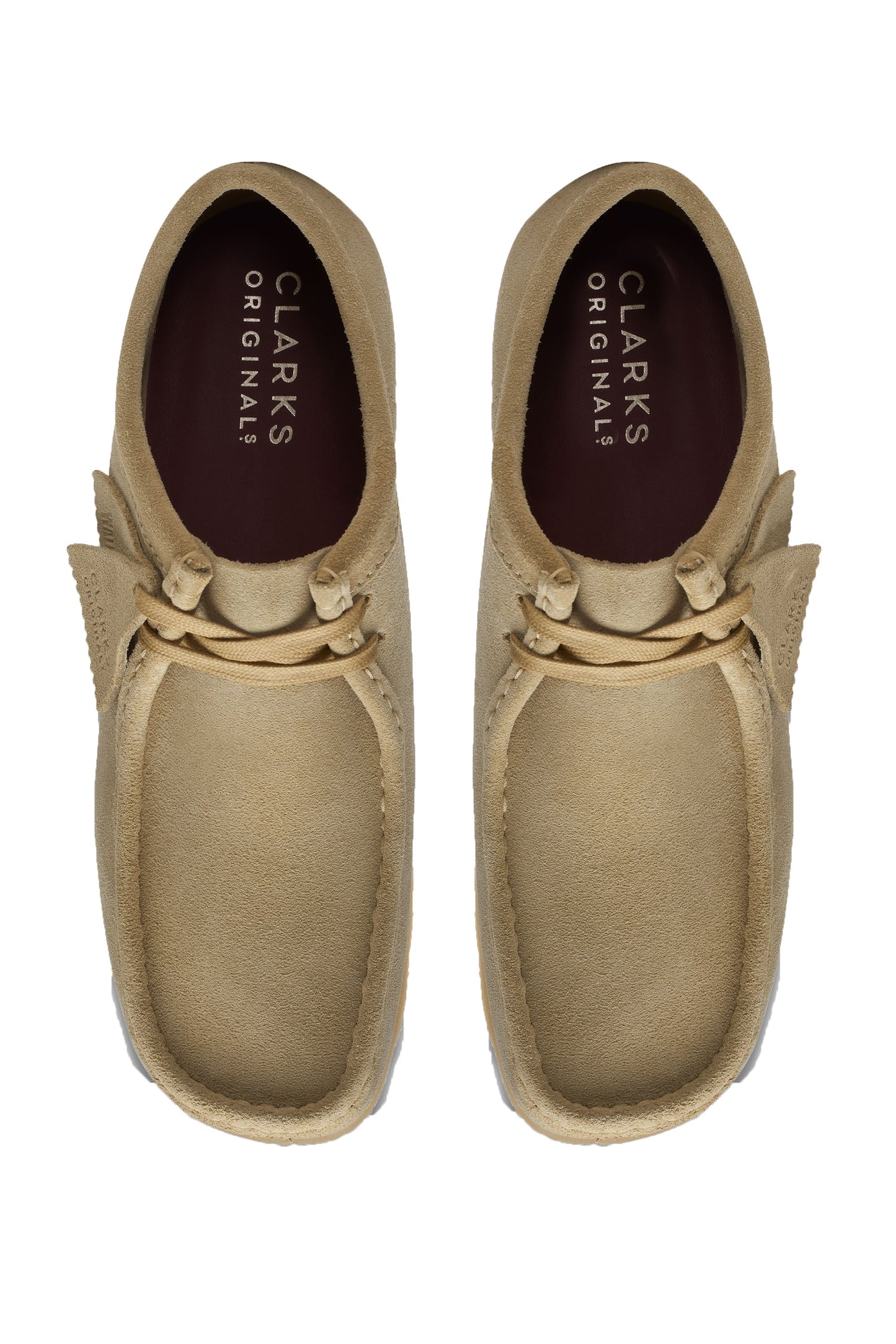 Clarks Originals Wallabee Shoe Maple Suede