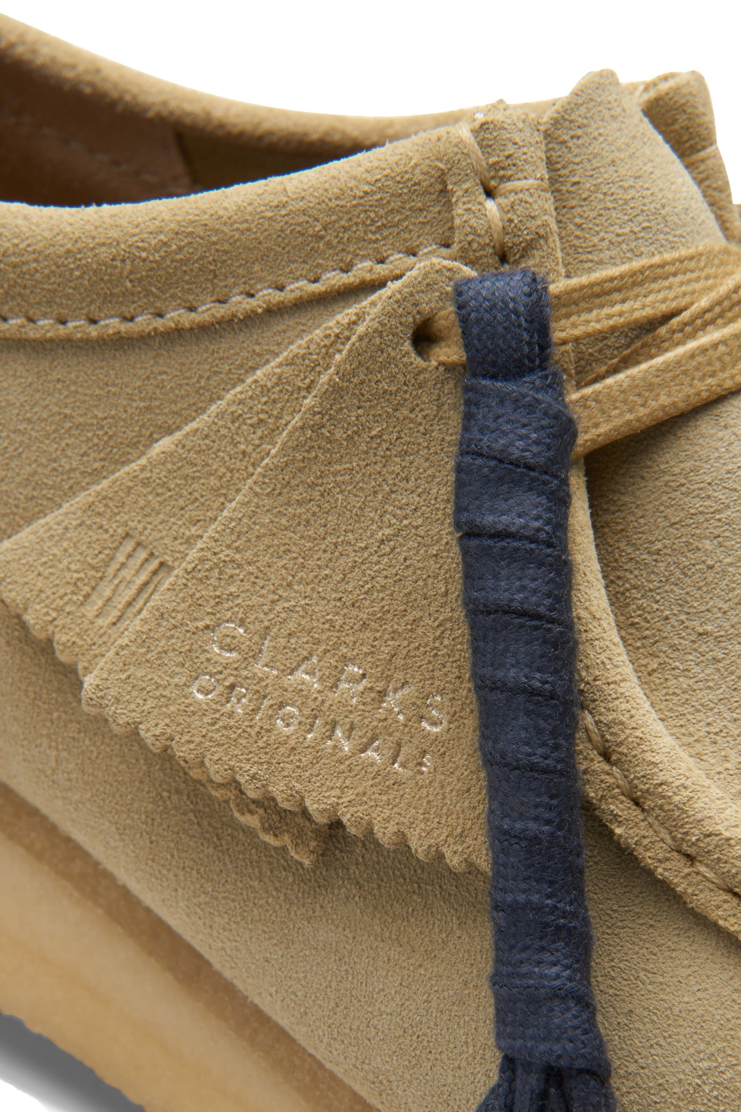 Clarks Originals Wallabee Shoe Maple Suede