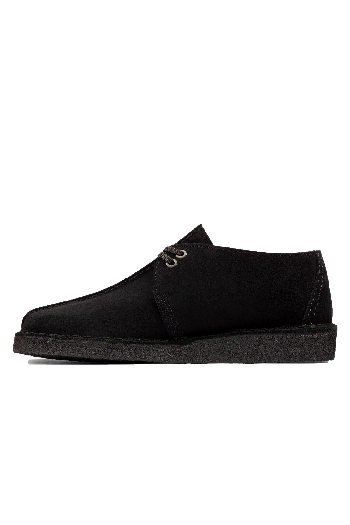 Clarks Originals Desert Trek Casual Shoe Black Suede