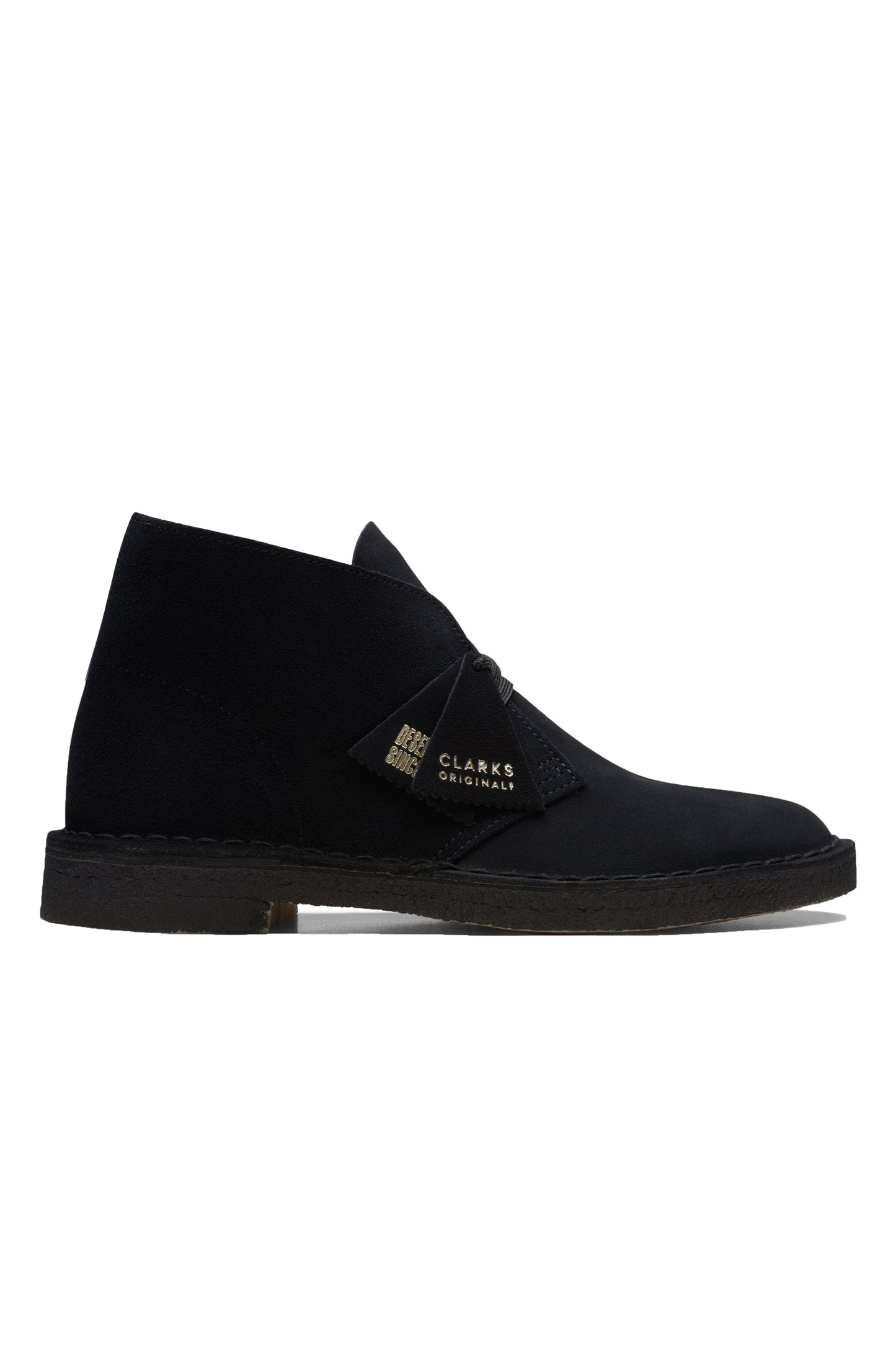 Clarks Originals Desert Boot Black Suede