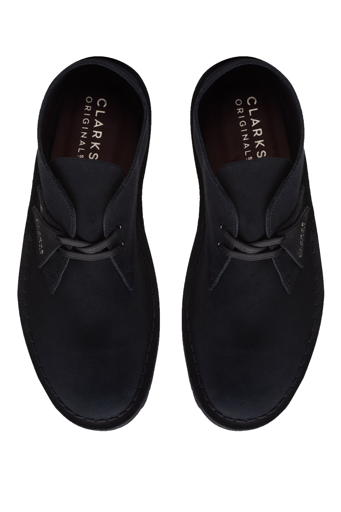 Clarks Originals Desert Boot Black Suede