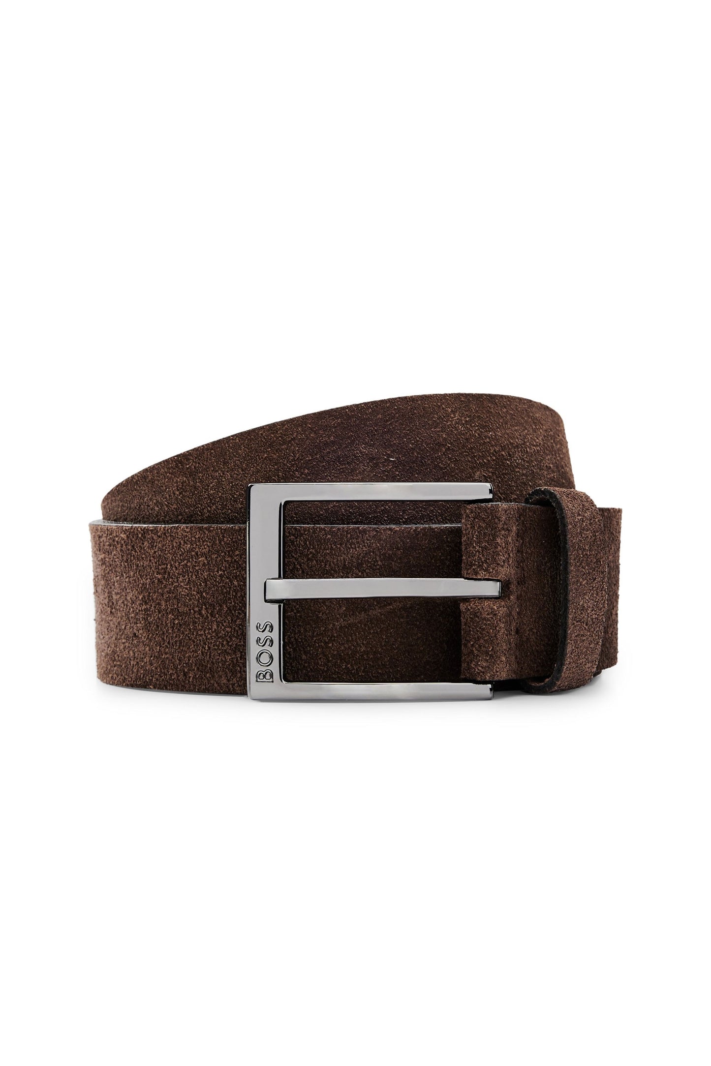 Cintura in pelle Boss Elloy-g-sd_sz35 marrone scuro