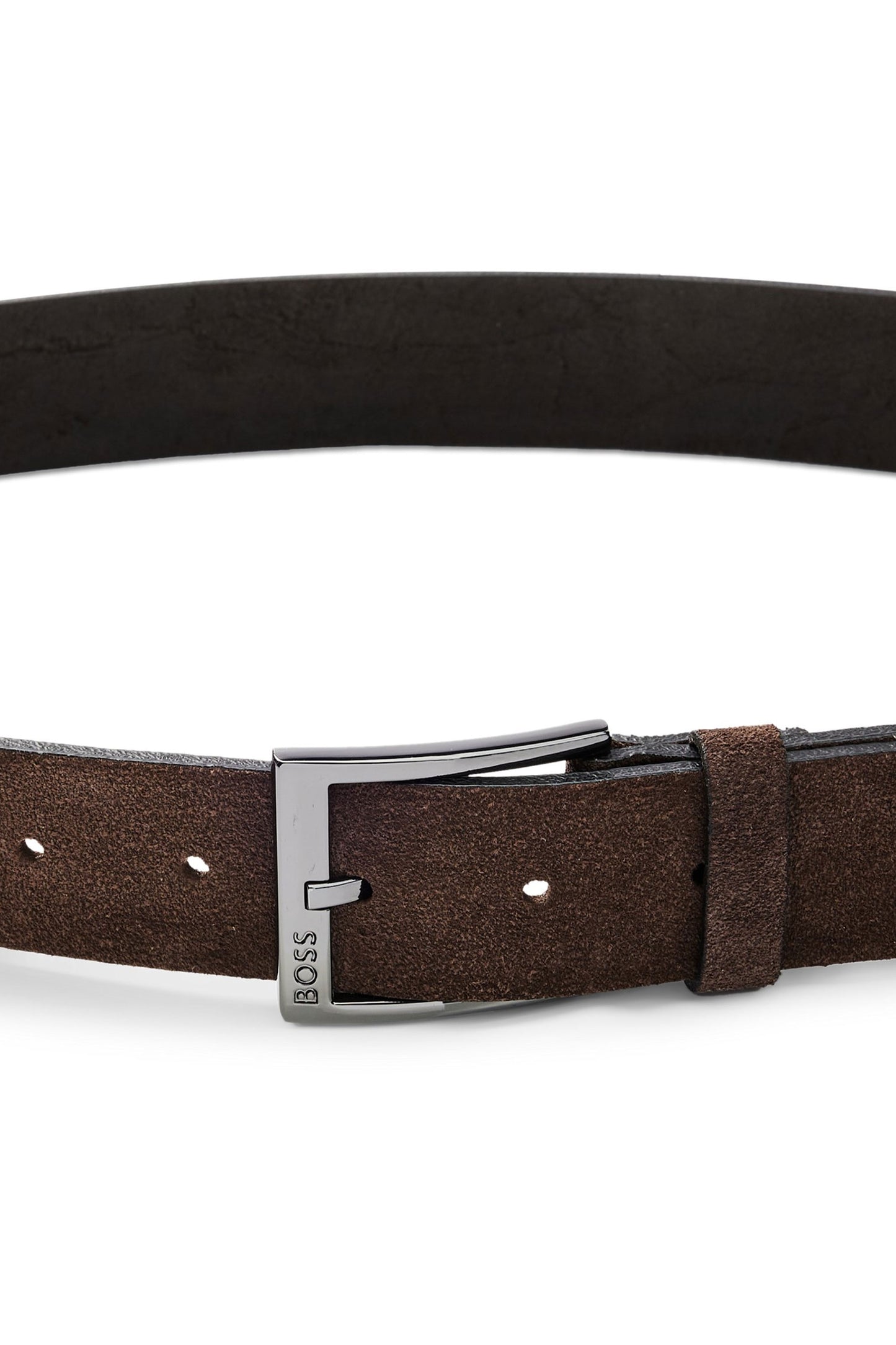 Cintura in pelle Boss Elloy-g-sd_sz35 marrone scuro
