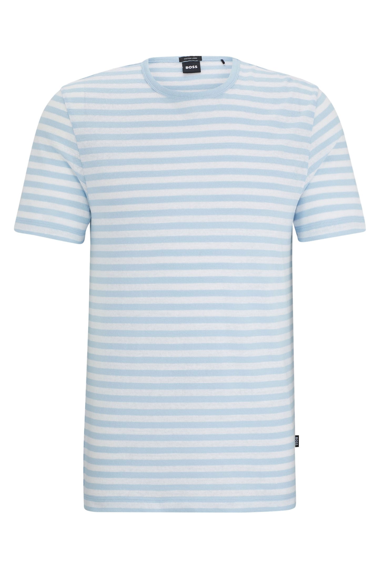 T-shirt Boss Tiburt457 Bleu pastel clair