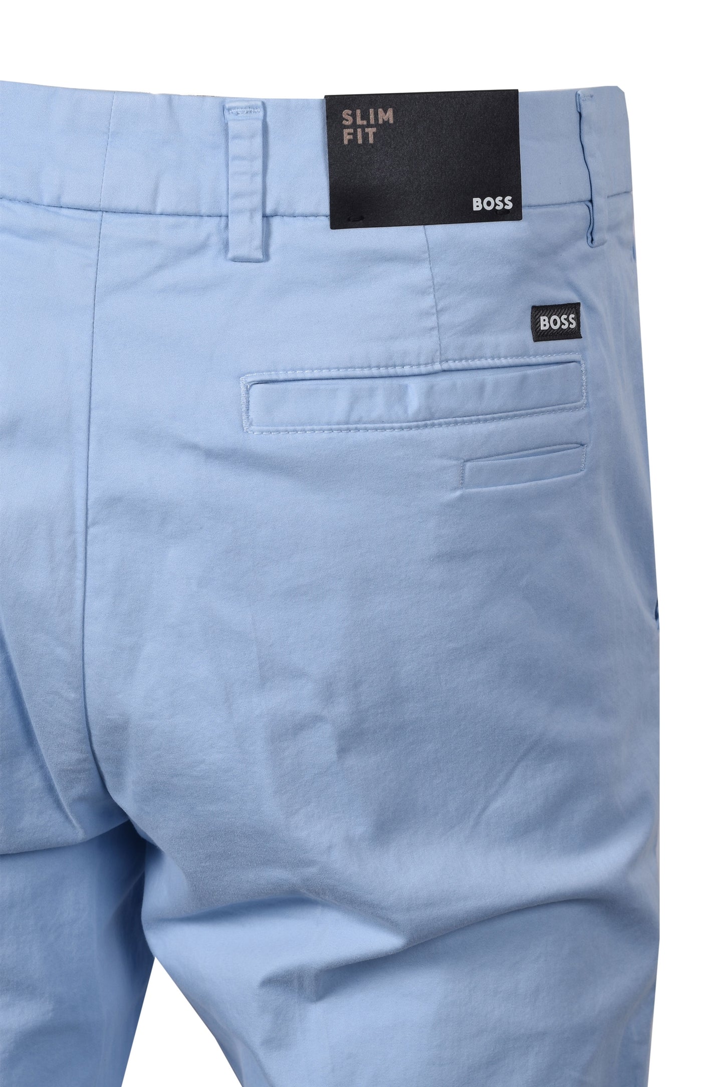Boss Kaiton Cotton Trouser Light Pastel Blue