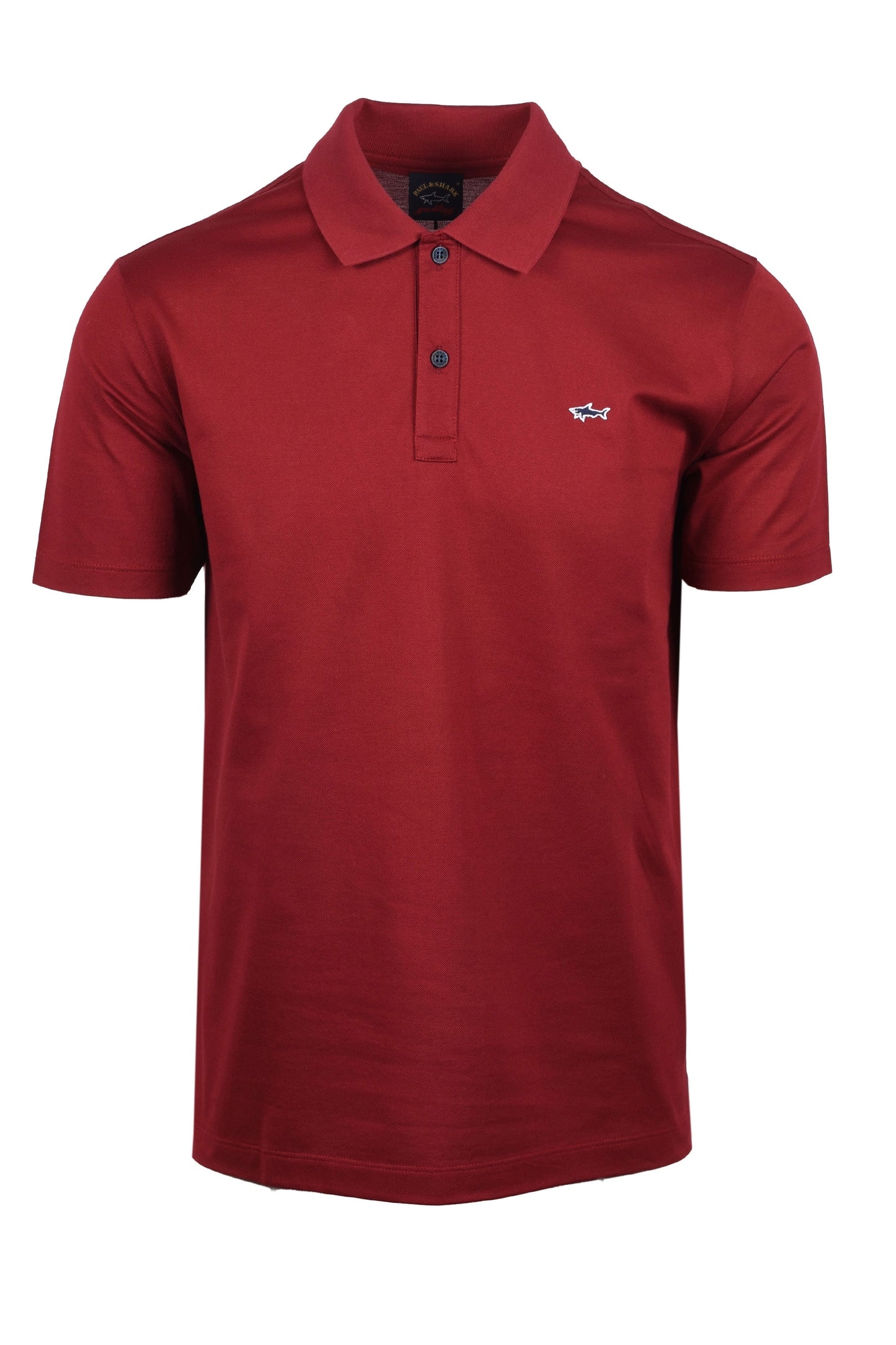 Paul And Shark Polo Shirt Burgundy
