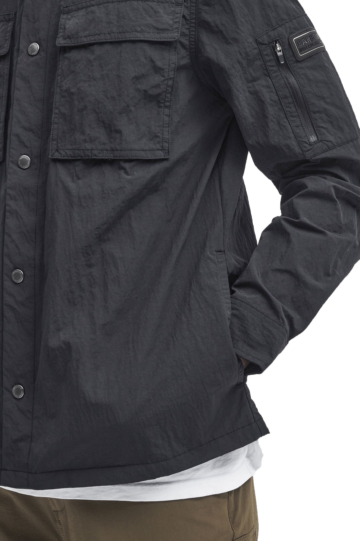 Surchemise Barbour International Scots noire