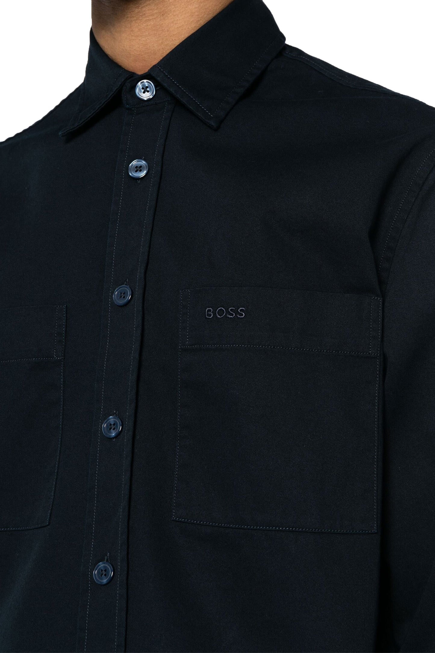 Boss C-owen Overshirt Dark Blue