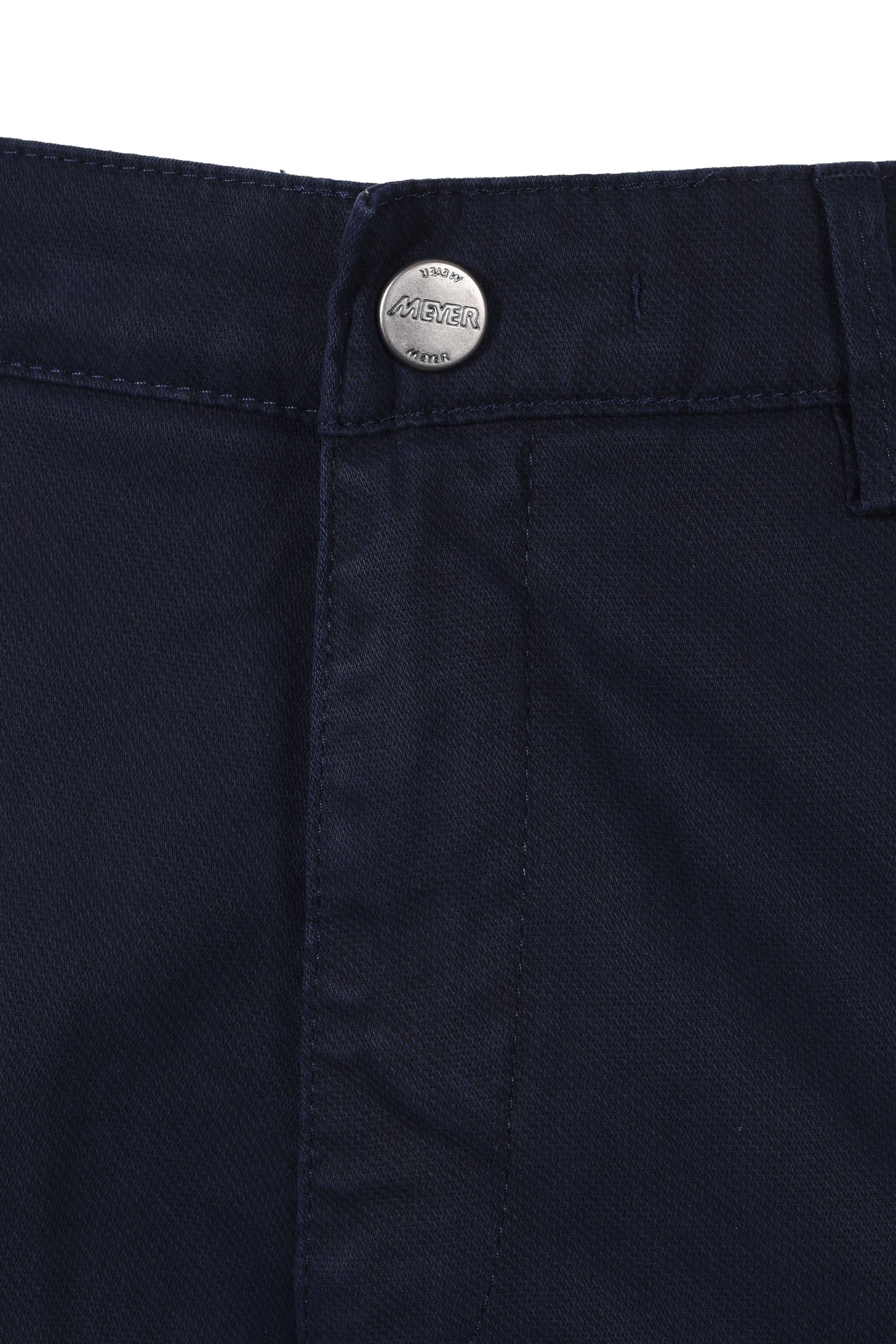 Meyer Chicago Cotton Trouser Navy