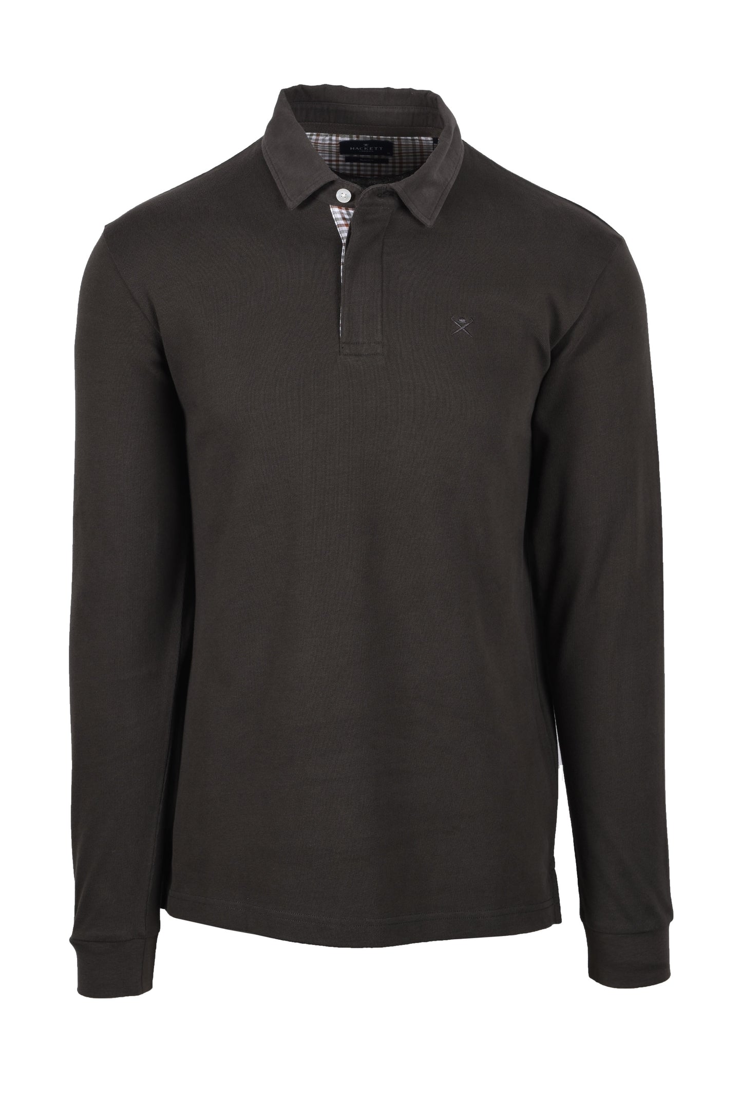 Hackett Woven Trim Rugby Deep Green