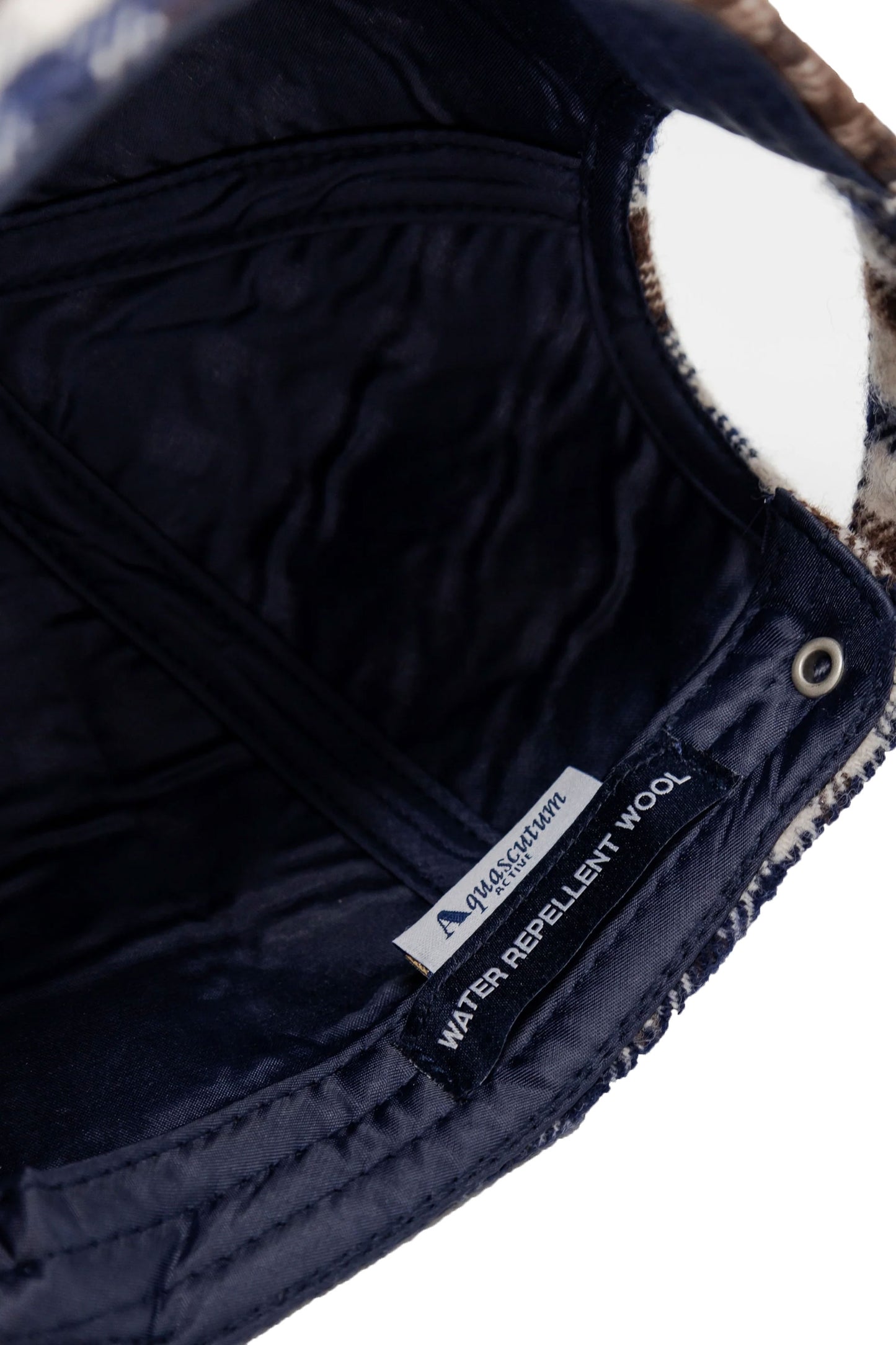 Aquascutum Club Check Baseball Cap