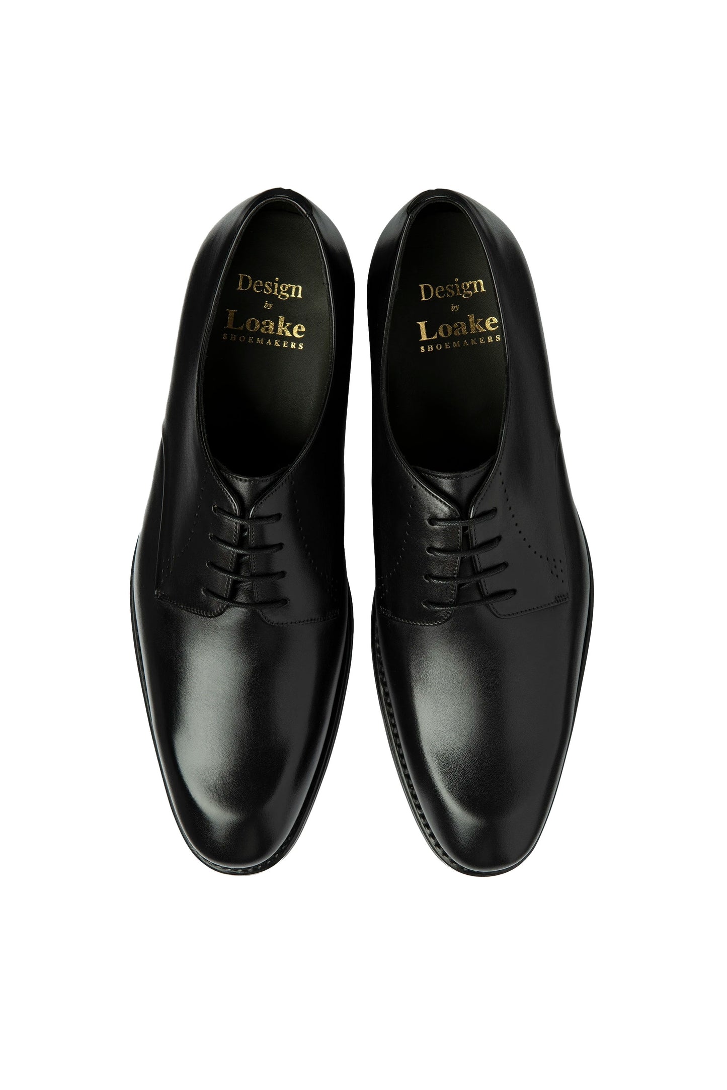 Scarpa Derby semplice Loake Gosling nera