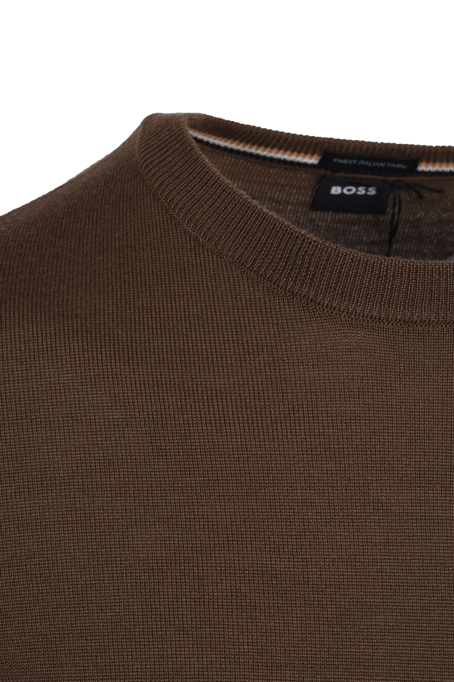 Pull col rond Botto-l Open Green