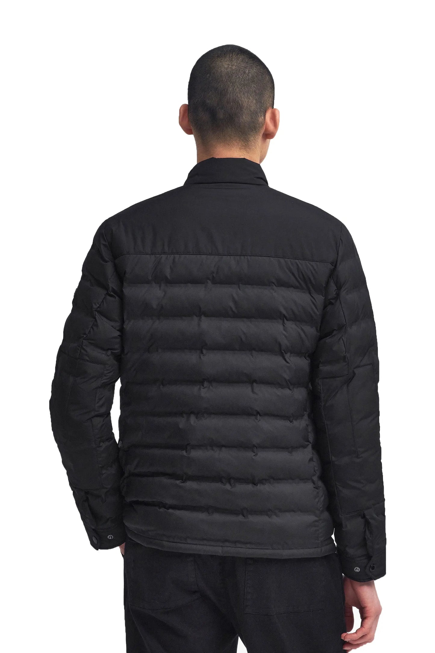 Barbour International Welded Ariel Puffer Jacket Black Barbour International