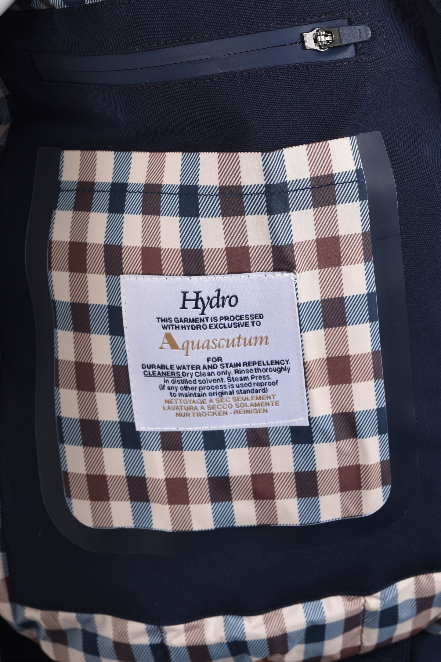 Veste Aquascutum Hydro Active Scutum Marine