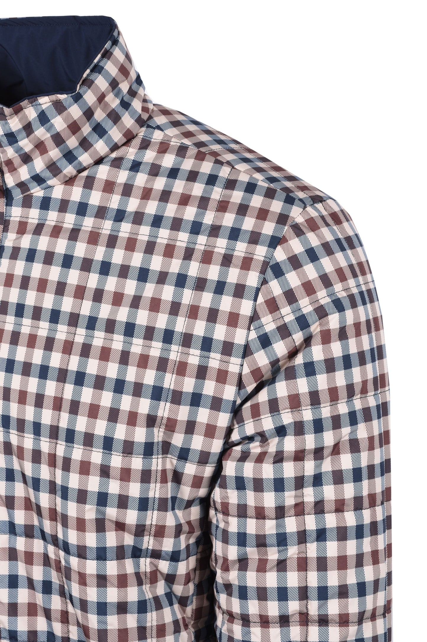 Aquascutum RLG Reversible Jacket Navy/Club Check