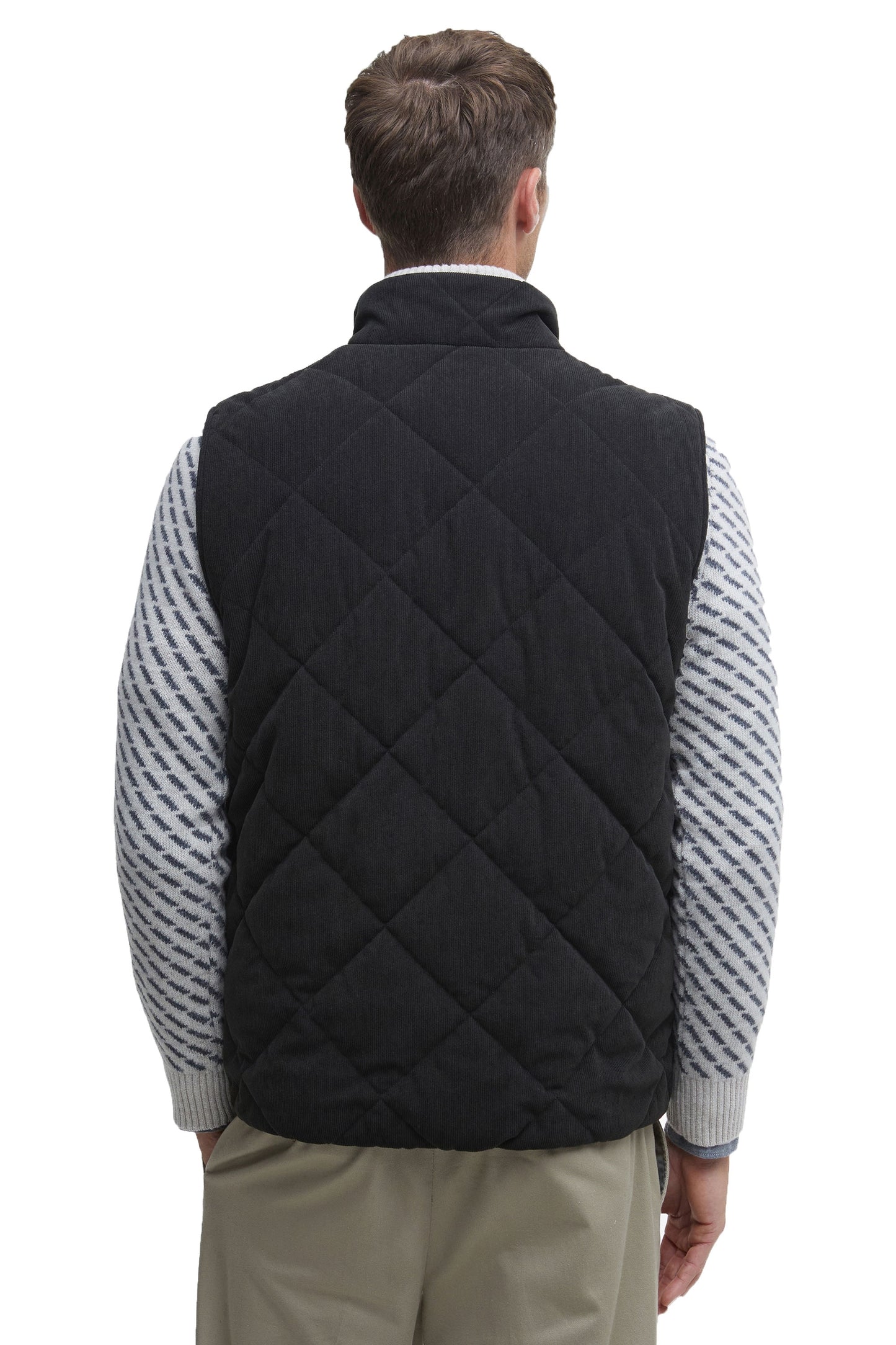 Barbour Cord Liddesdale Gilet Black