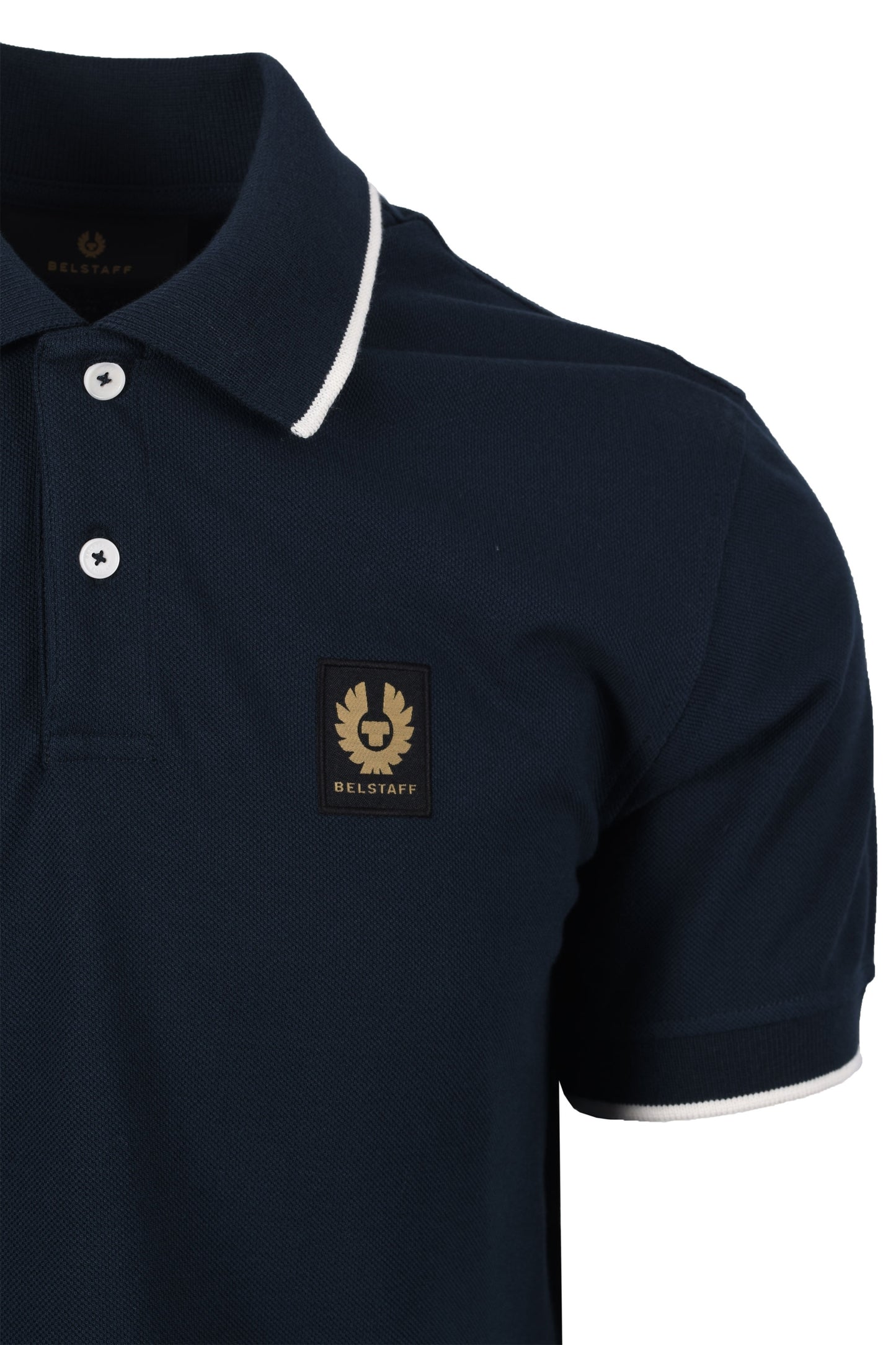 Polo Belstaff con punta inchiostro scuro