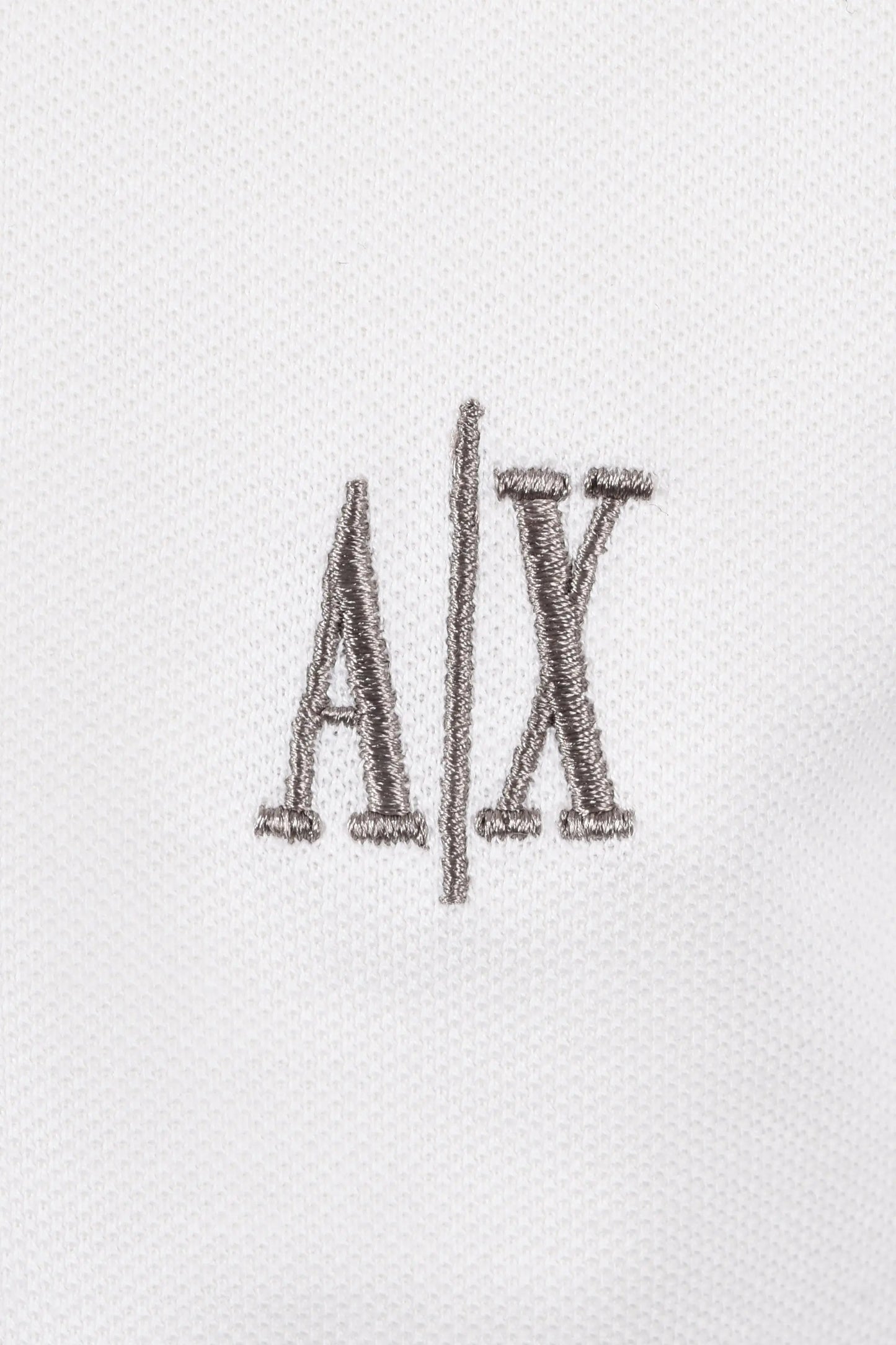 Armani Exchange Regular Polo Shirt Off White Armani Exchange