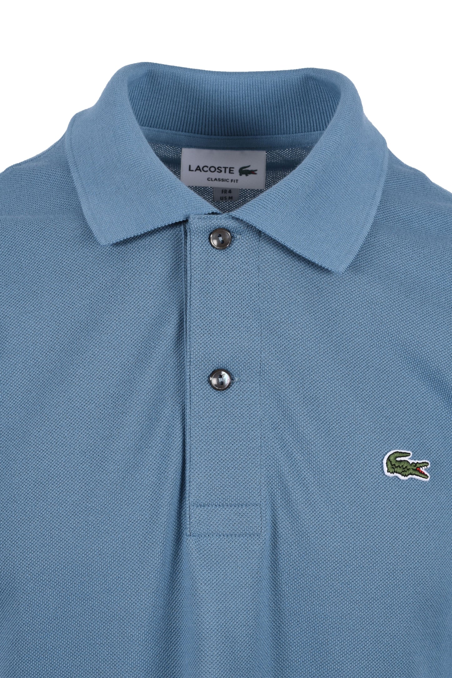 Lacoste L.12.12 Pique Cotton Polo Shirt Limestone